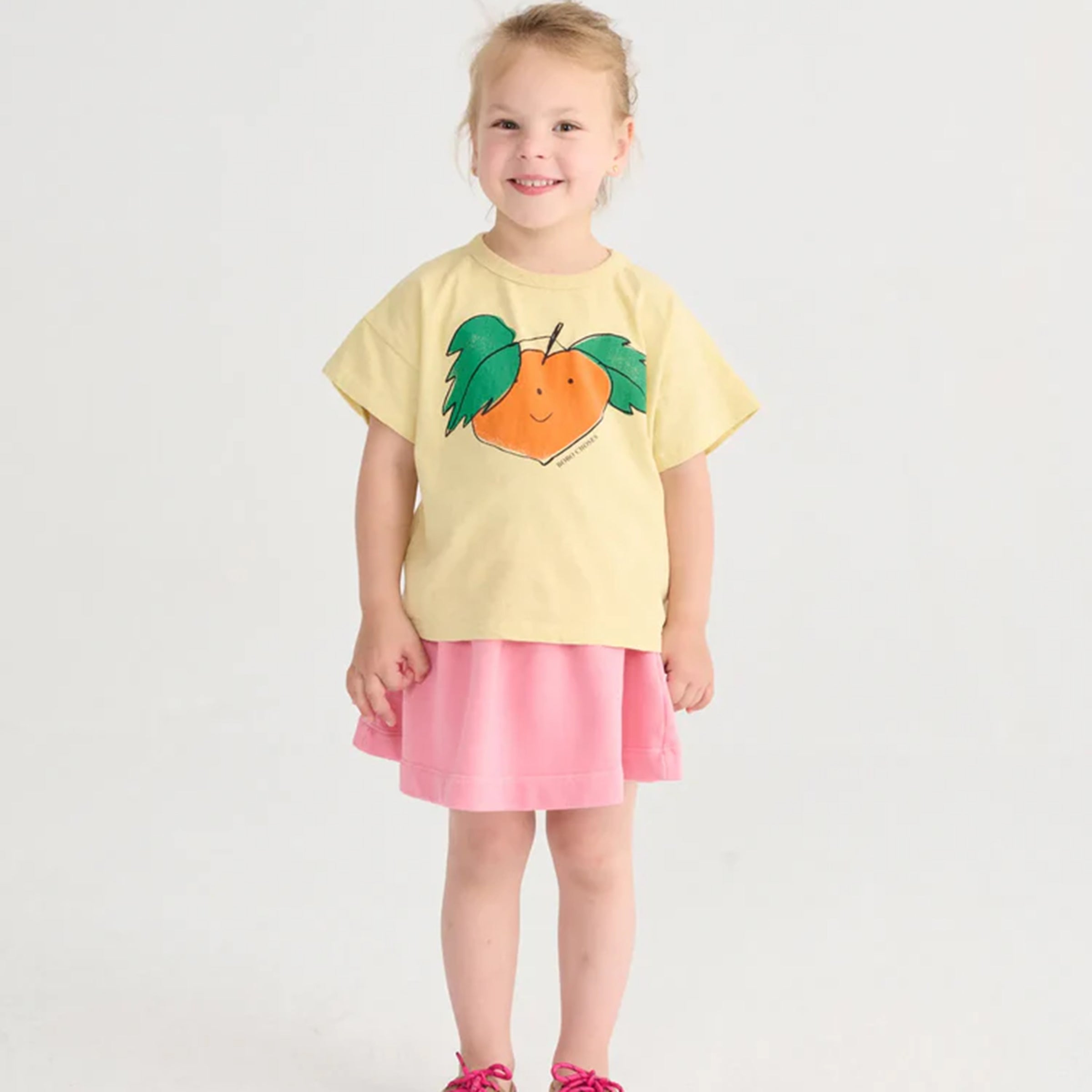 T-shirt Tangerine Yellow