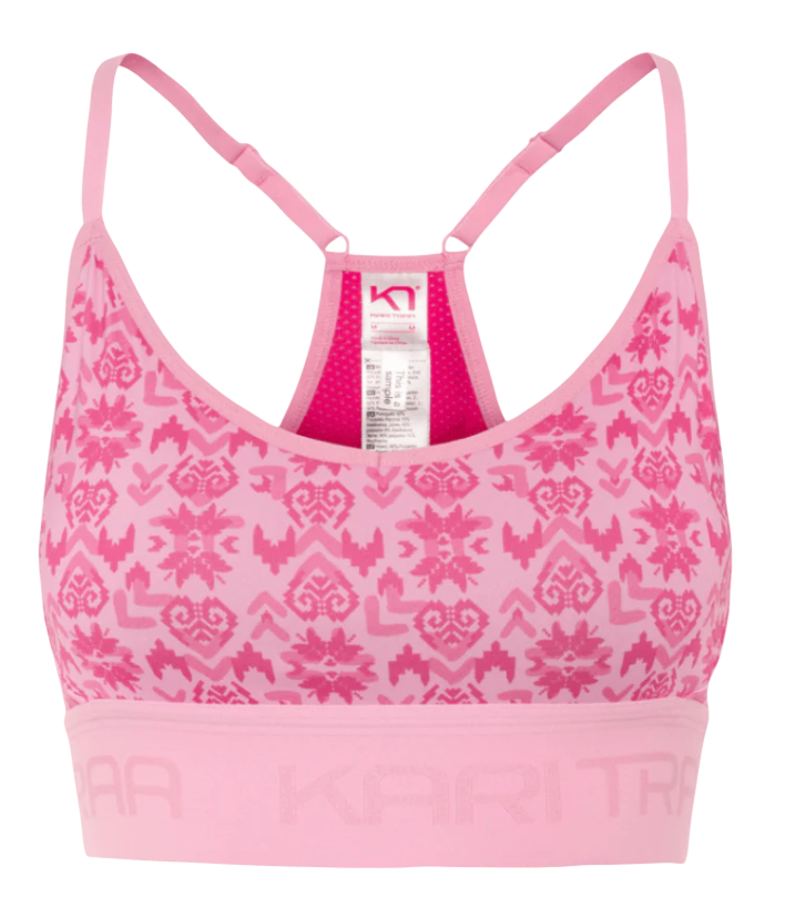 Kompressions-Sport-BH Var Printed pink