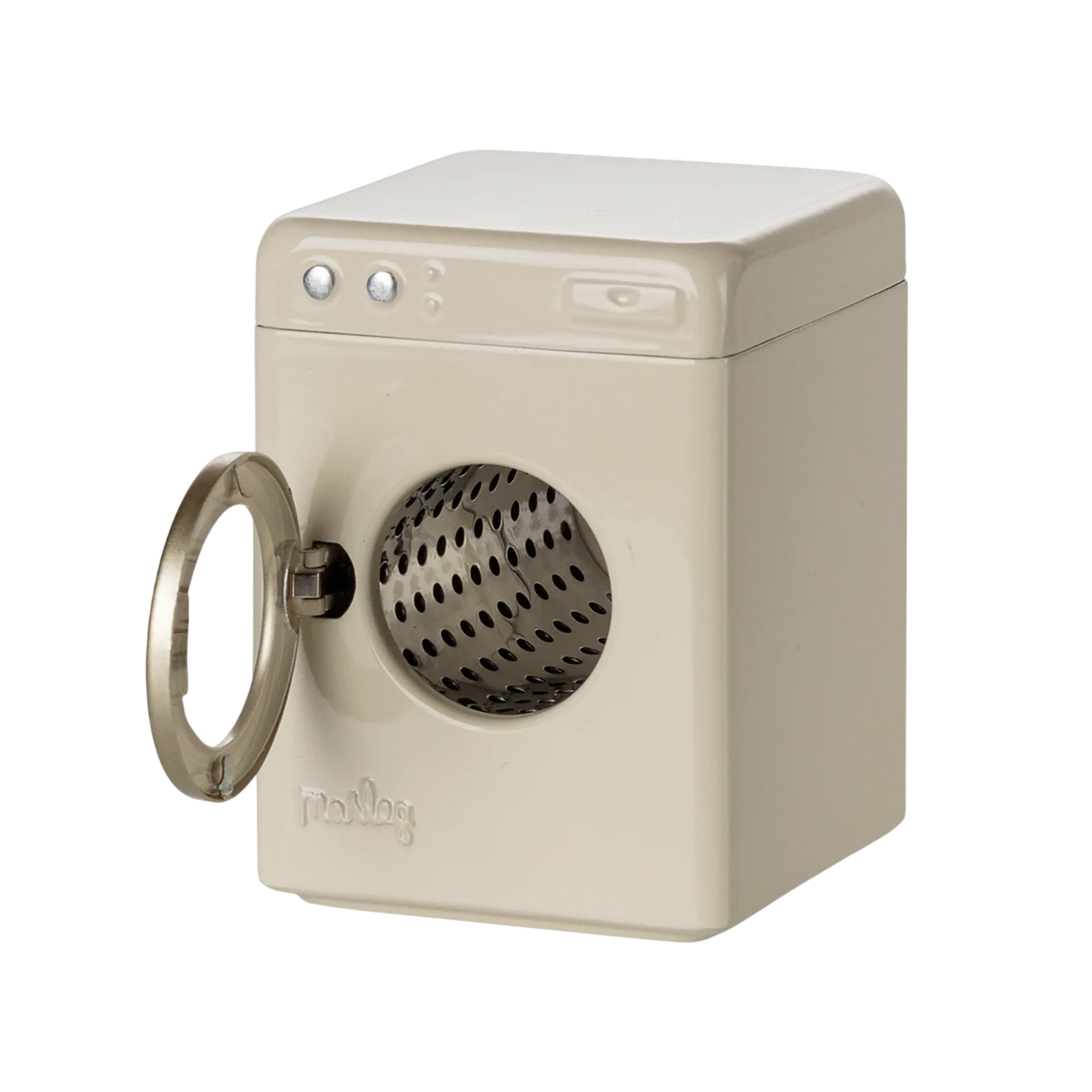 Maileg Waschmaschine Maus Creme