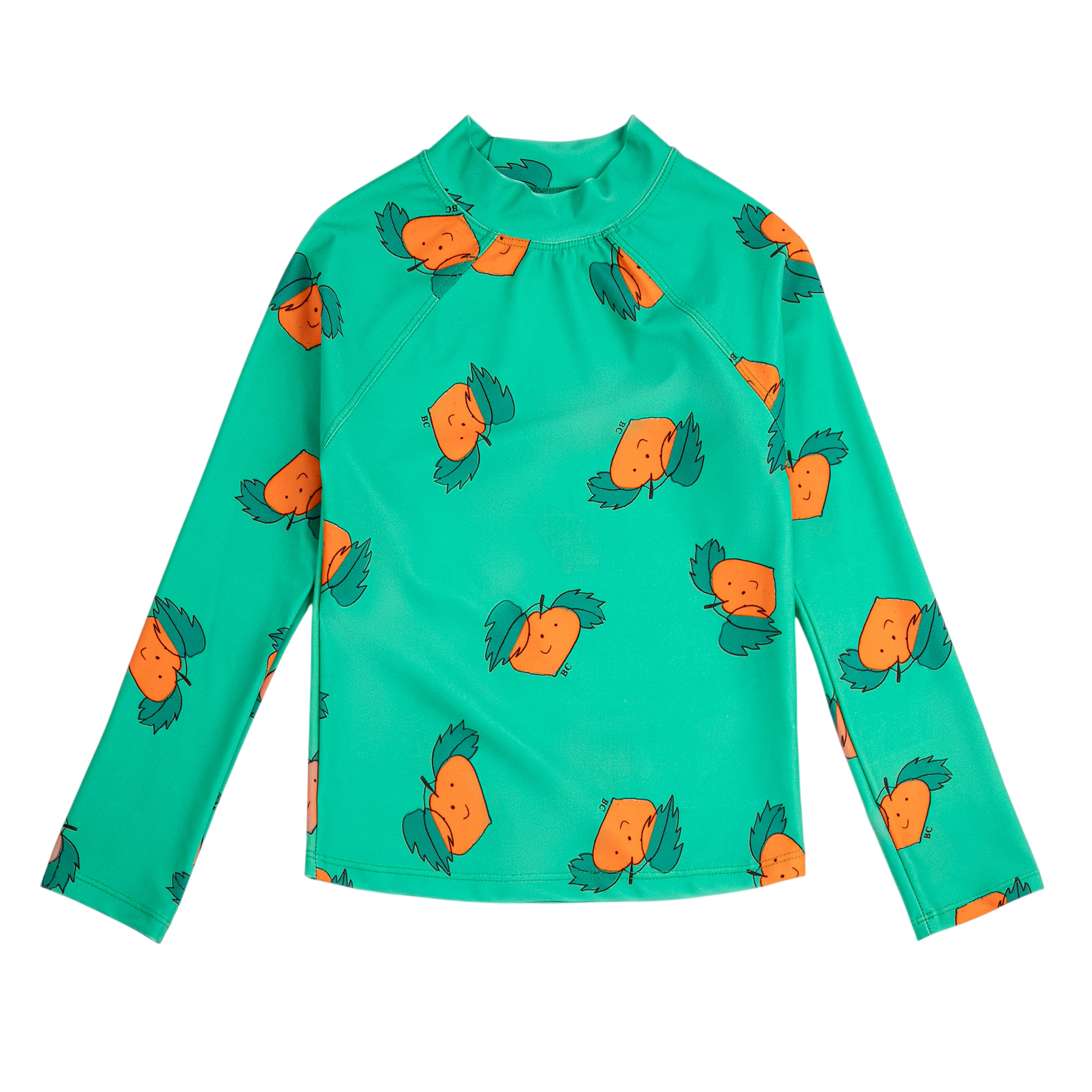 UV Badeshirt Curious Turnip Green