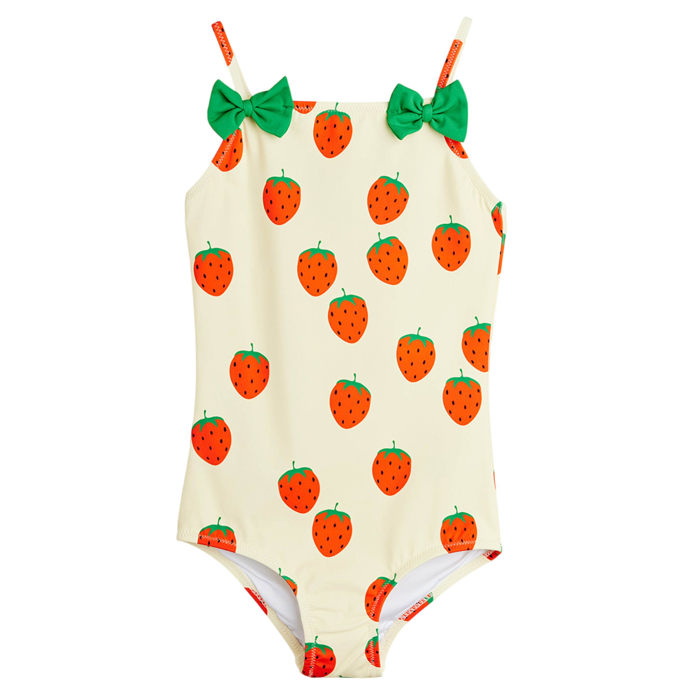 Badeanzug Strawberries Off White