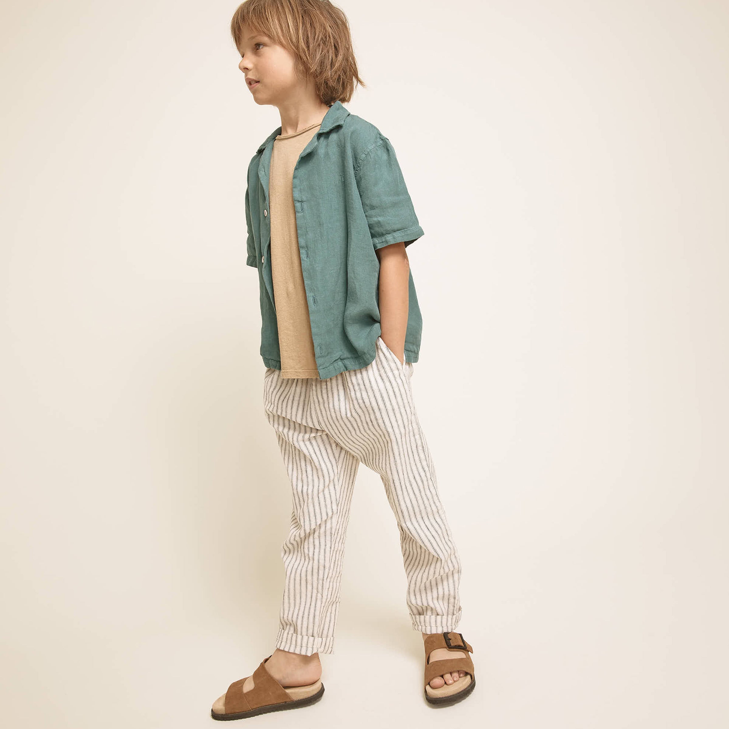 Hemd Leinen Green Lake