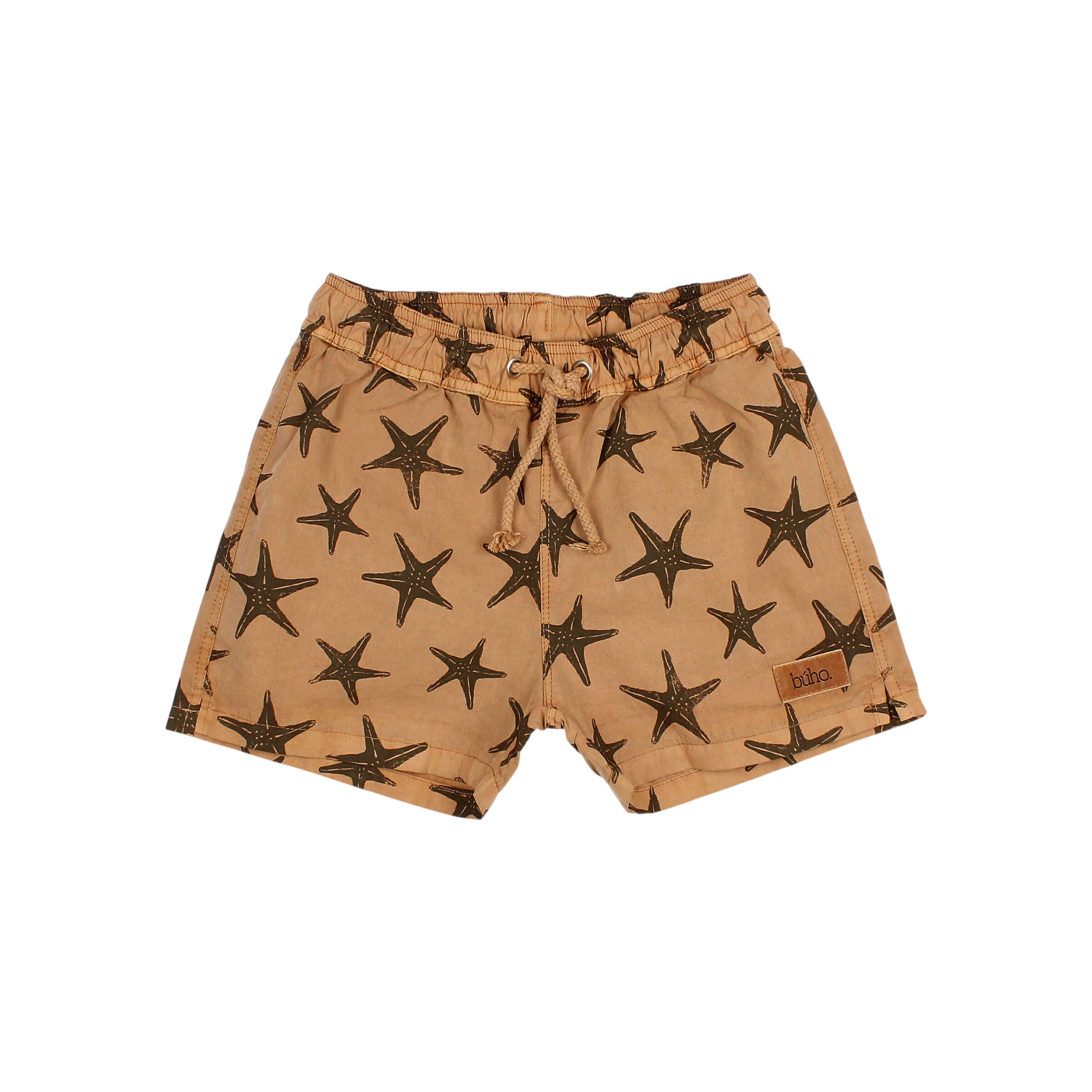 Badeshorts Starfish Brown Sugar