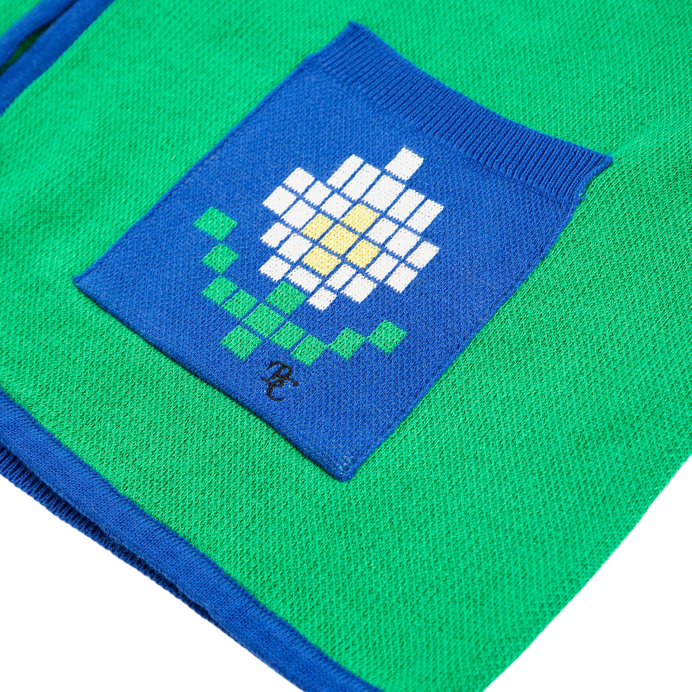 Adult Strickjacke Pixel Daisy