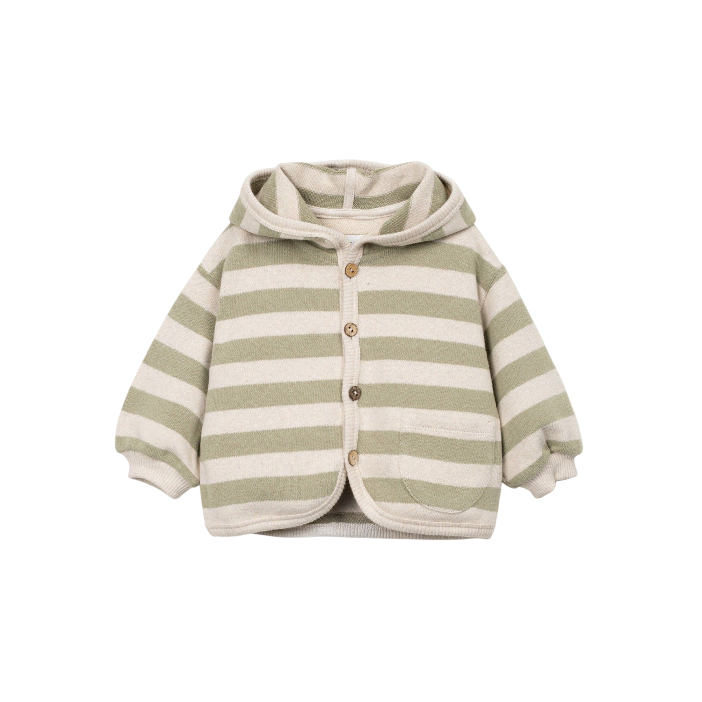 Veste de sweat-shirt à texture rayée