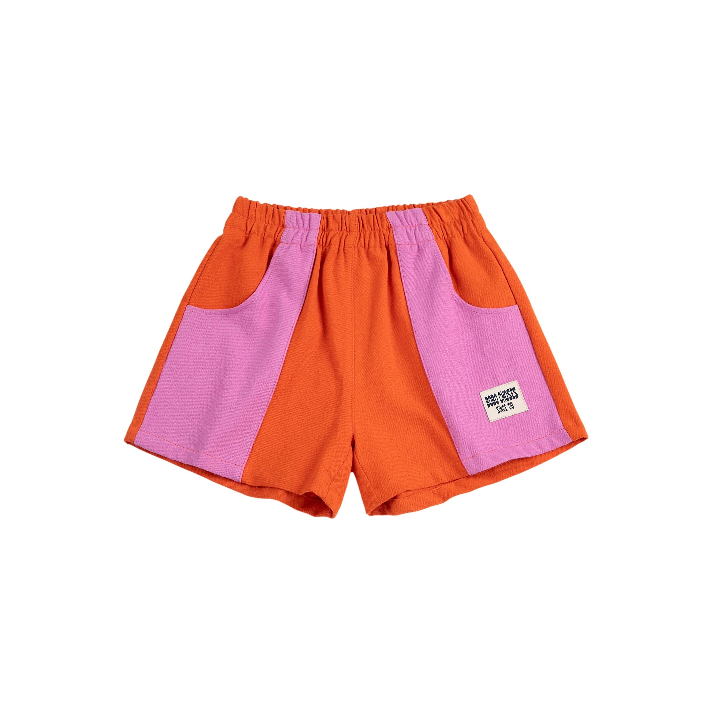 Short Bobo Choses Color Block Orange