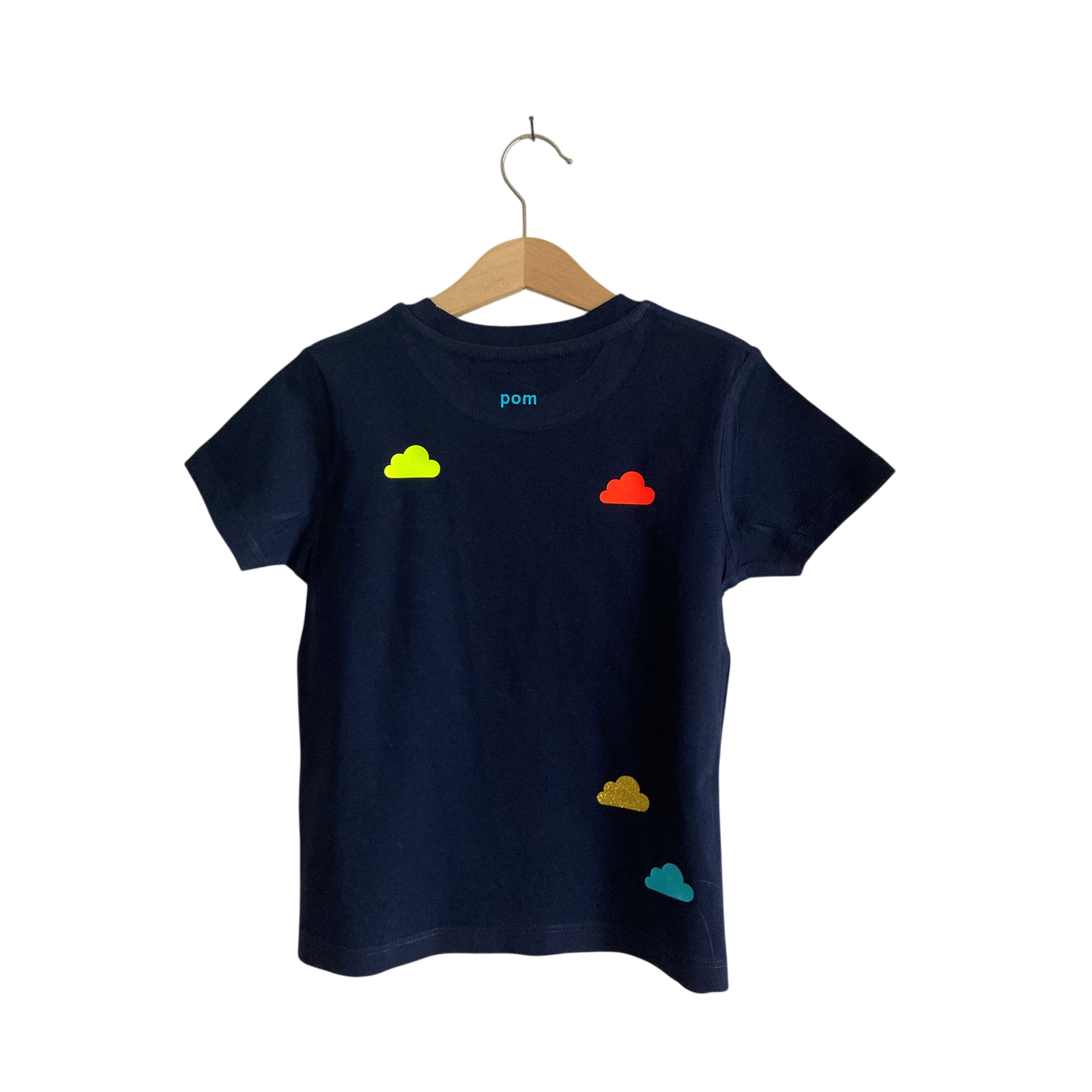 T-Shirt Clouds Navy