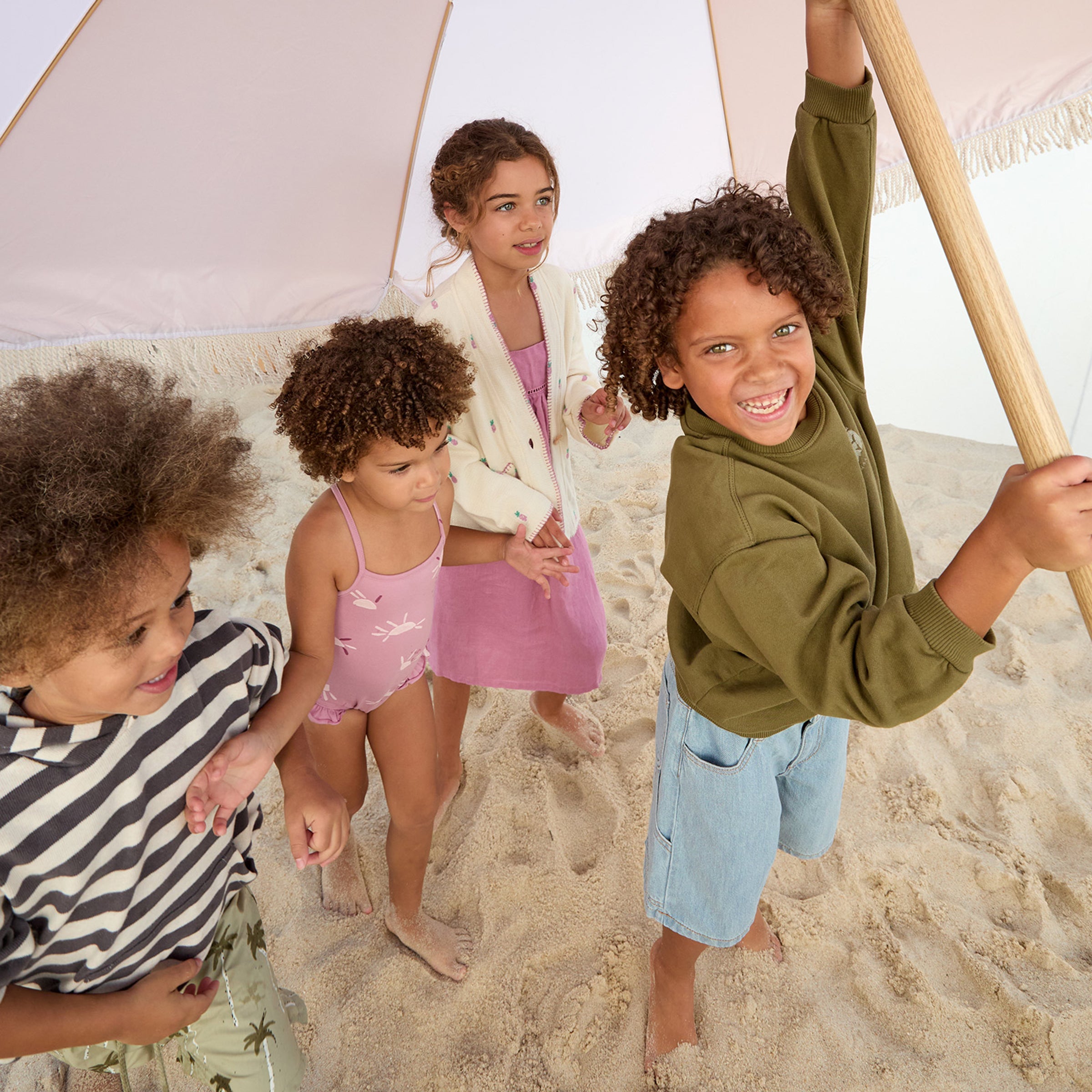 Sweatshirt Striped Waste