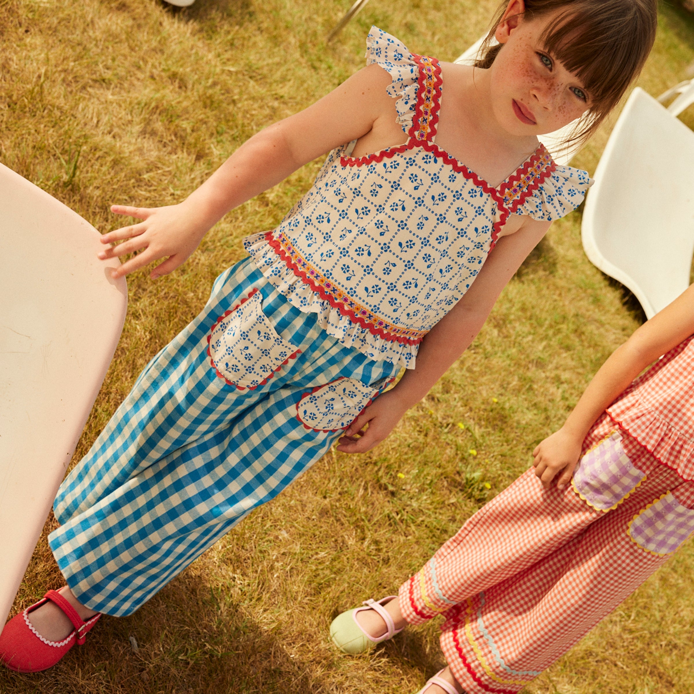 Iria faience blouse
