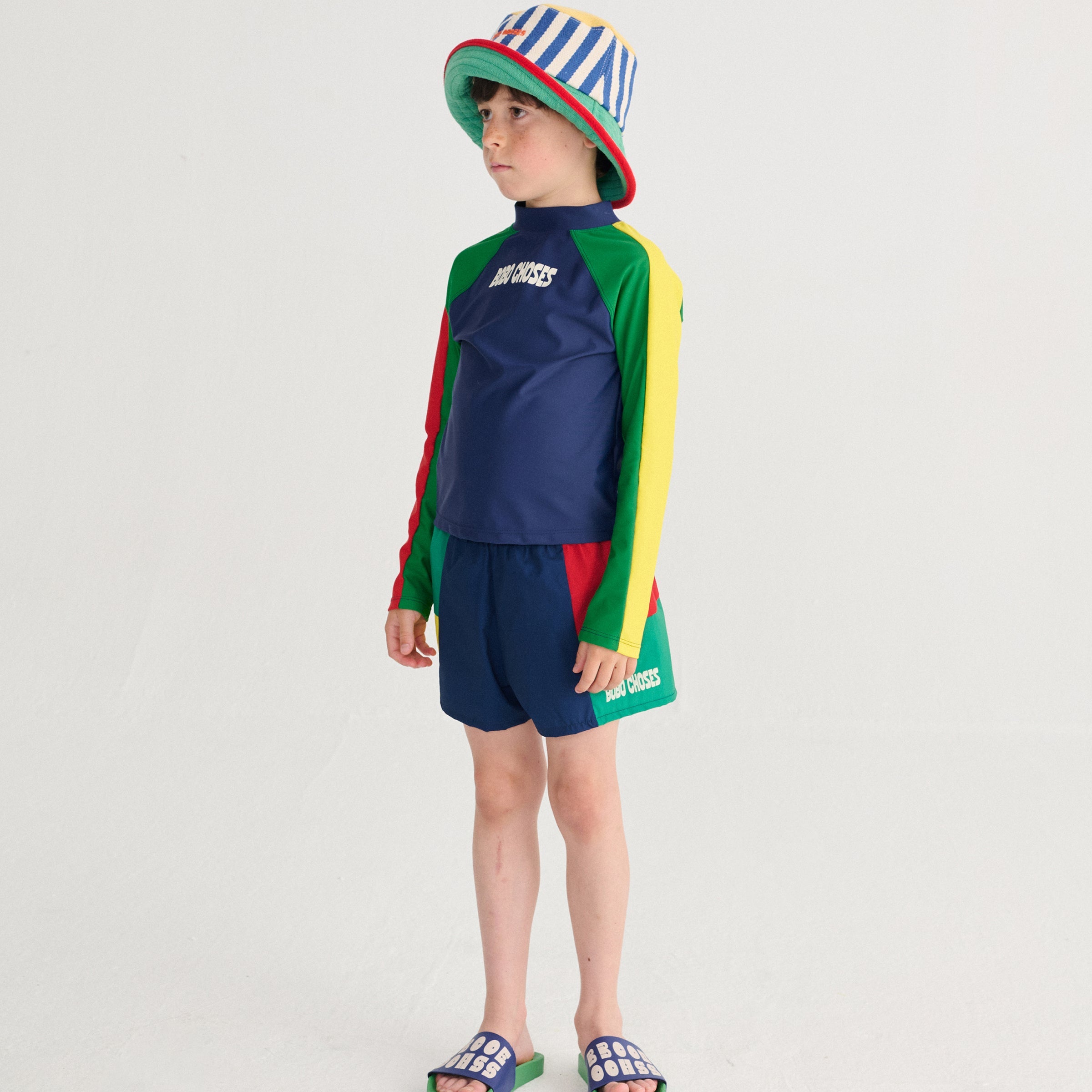 Badeshorts Bobo Choses color block Mulitcolor