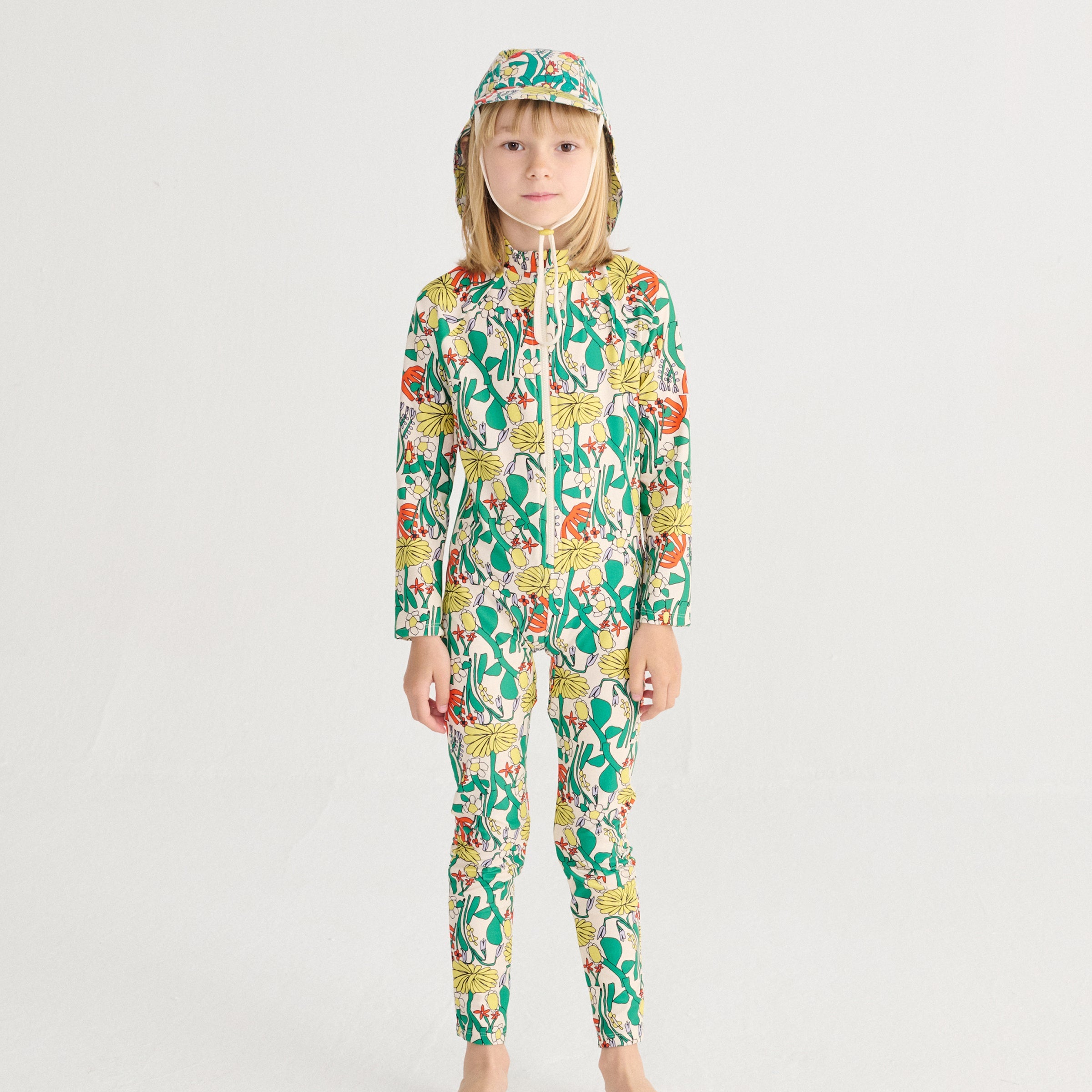 Chapeau de soleil UV Color Herbalist blanc cassé