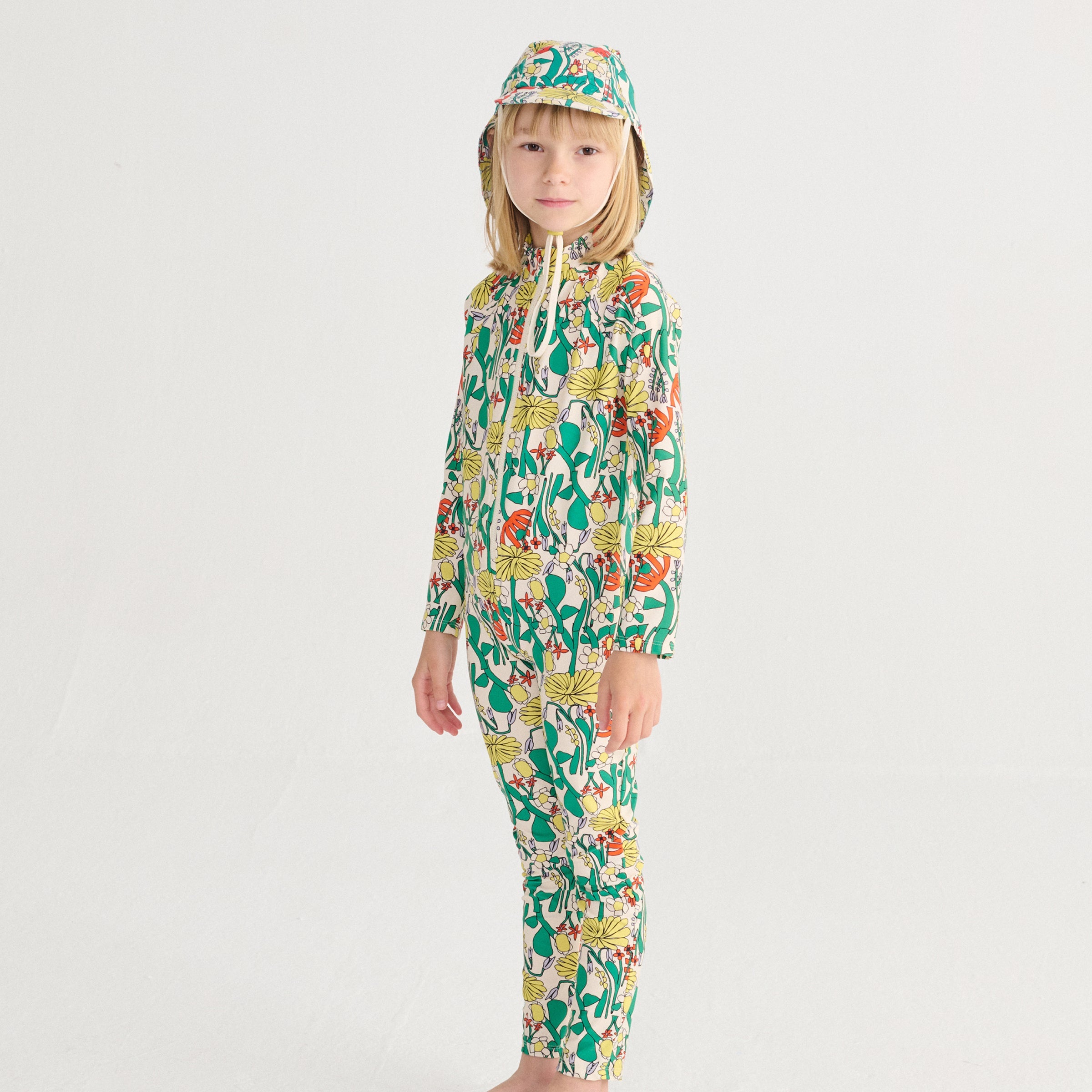 Chapeau de soleil UV Color Herbalist blanc cassé