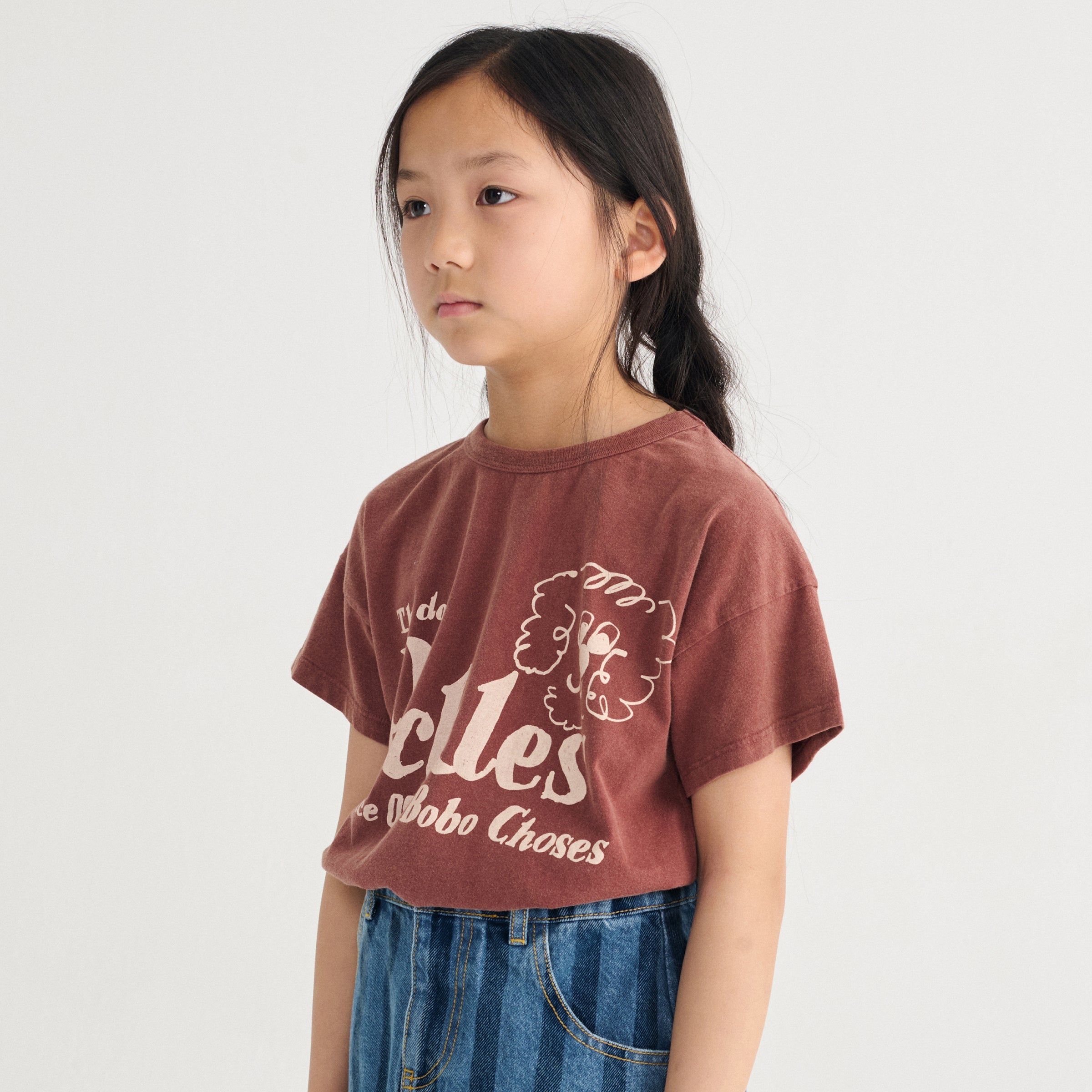 T-shirt Pickles The Dog Brown