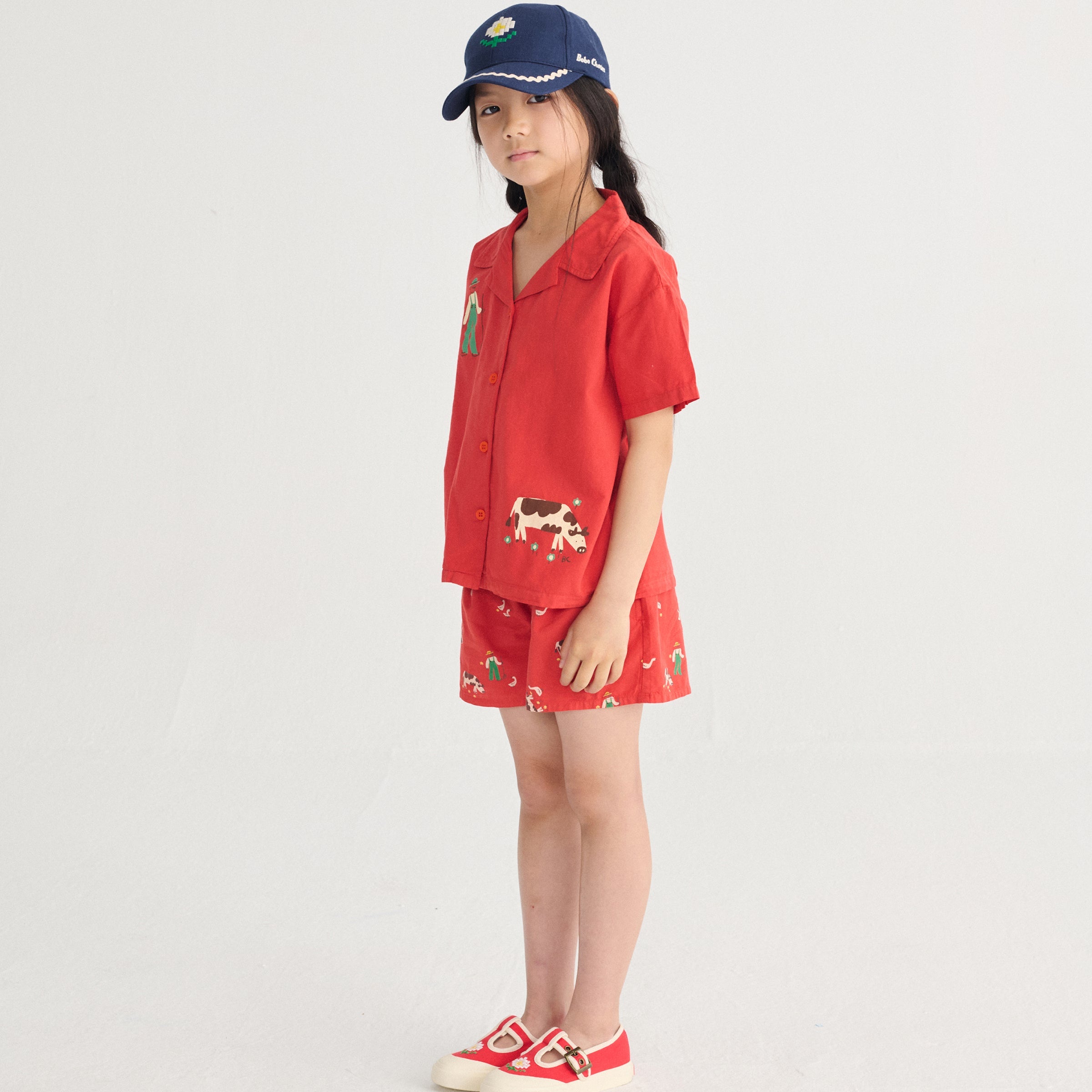 Sandalen Pixel Daisy Red