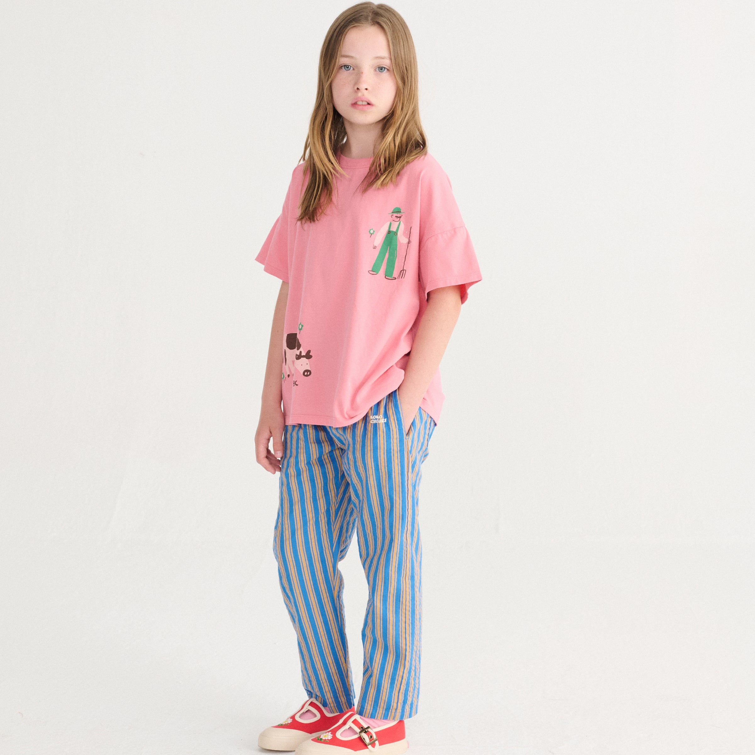 Sandalen Pixel Daisy Red