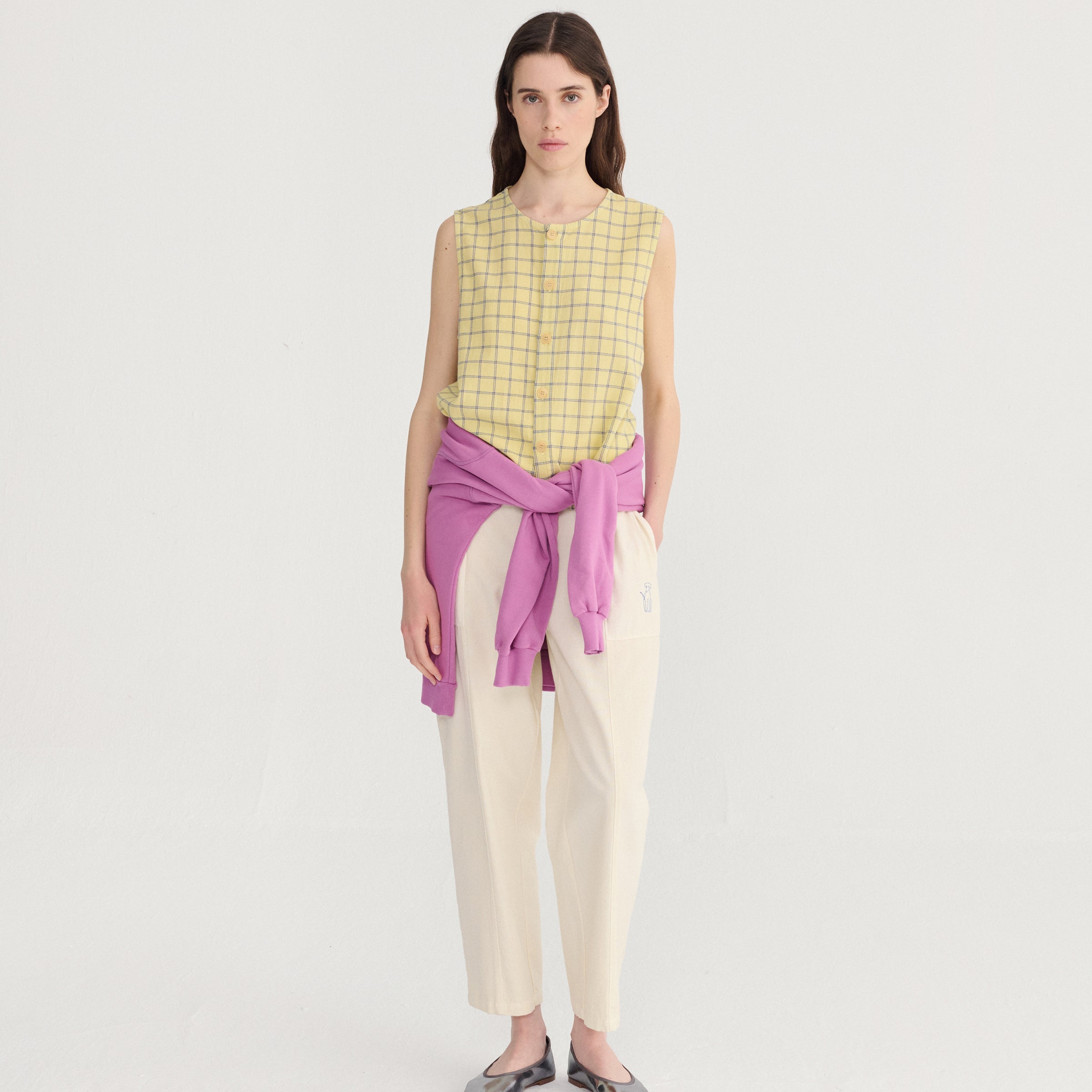 Adult pants Cocoon Ecru