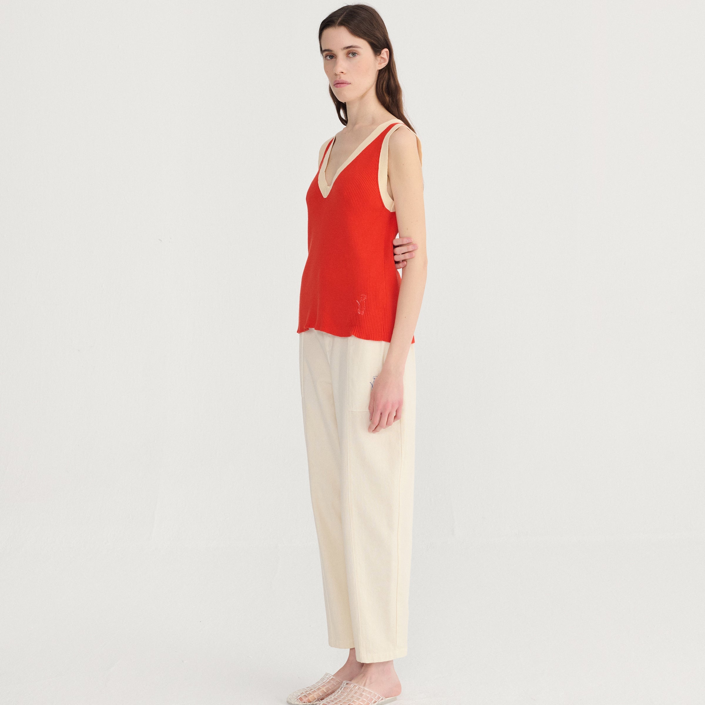 Adult pants Cocoon Ecru