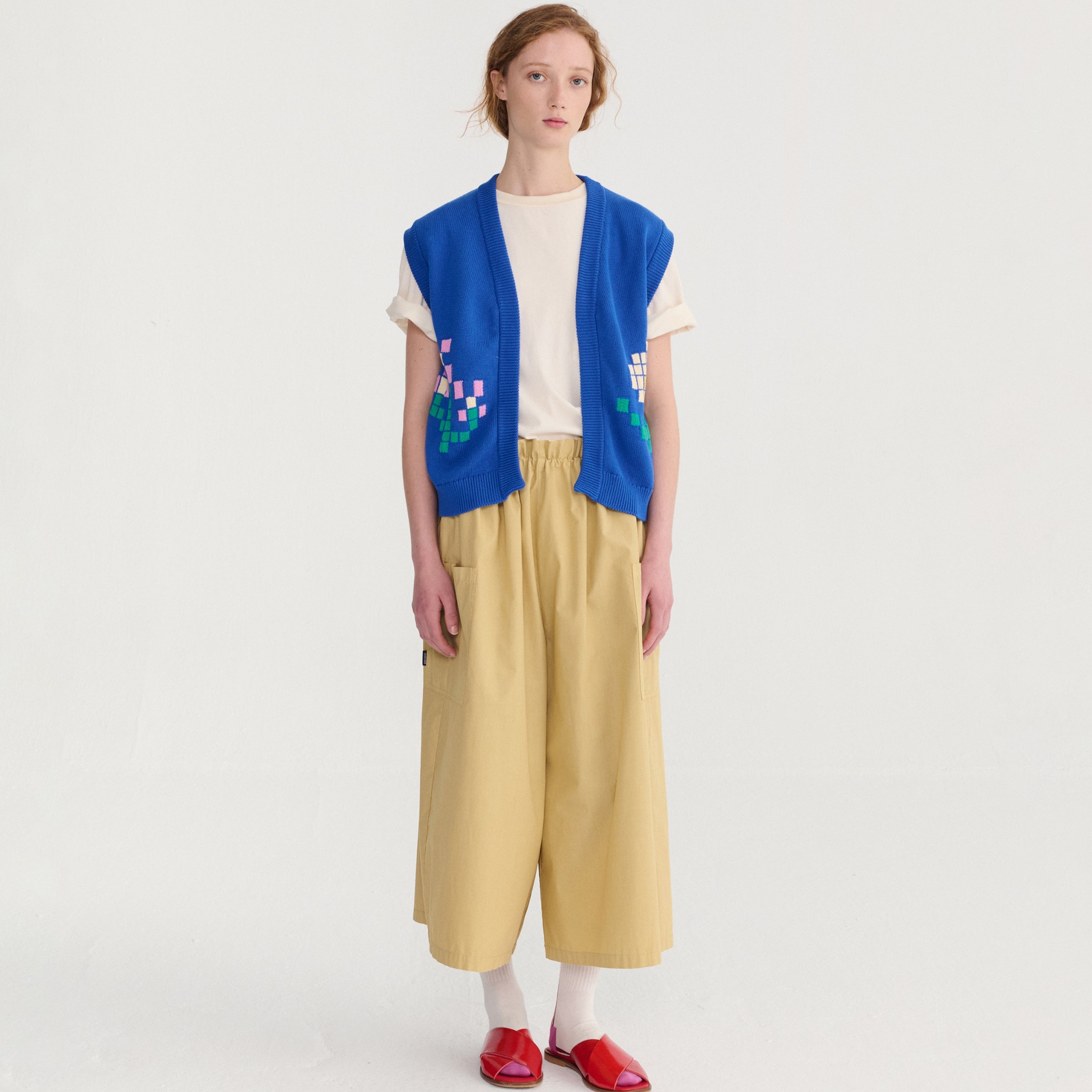 Adult Culotte Paper Touch Khaki