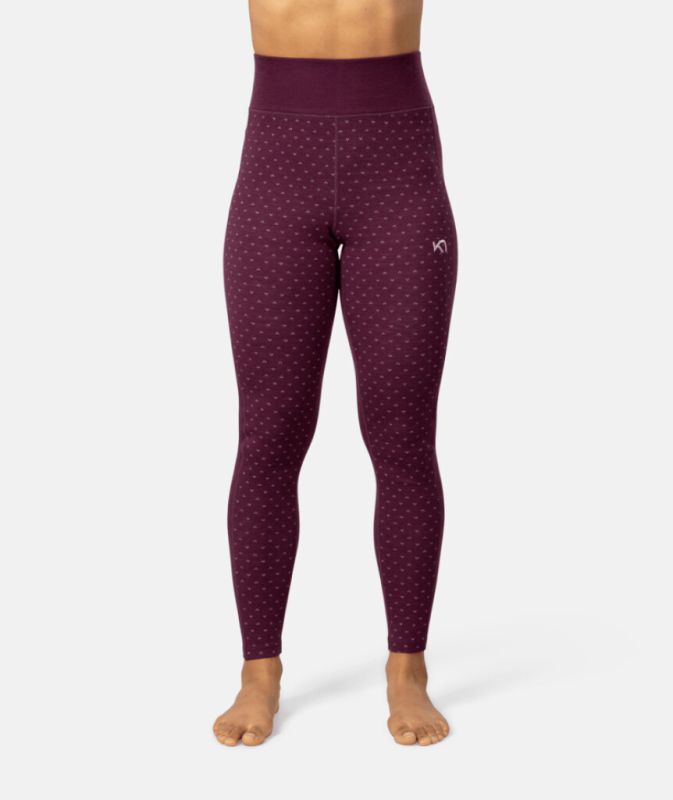 Leggings Vilma High Waist wine