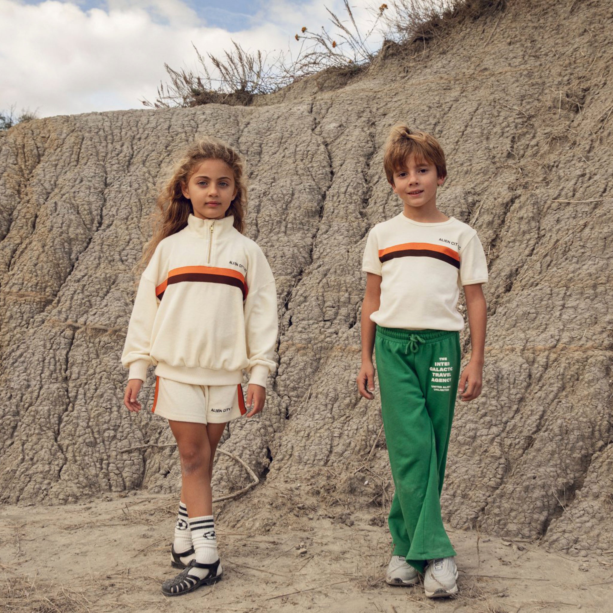 Shorts Alien City FC Off White