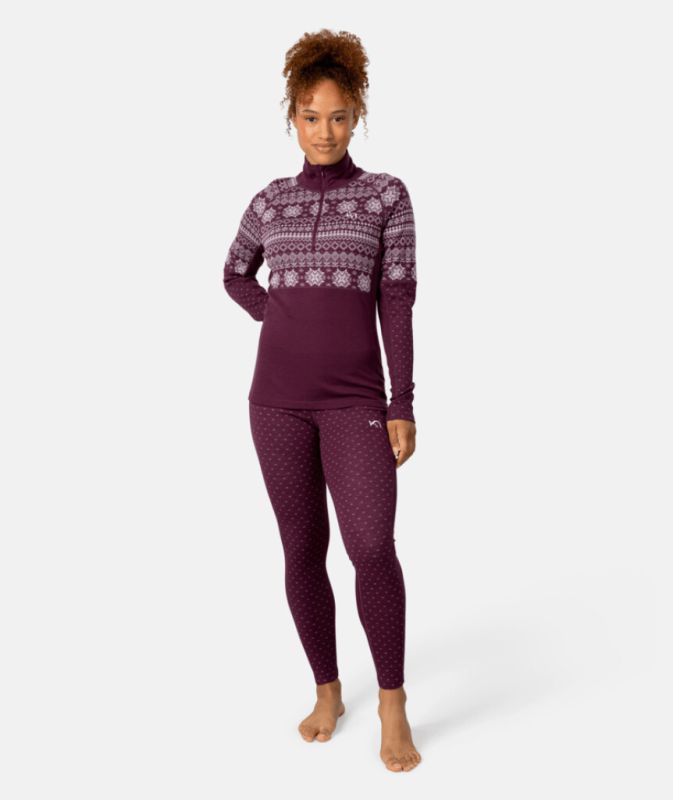 Langarmshirt Vilma HZ wine