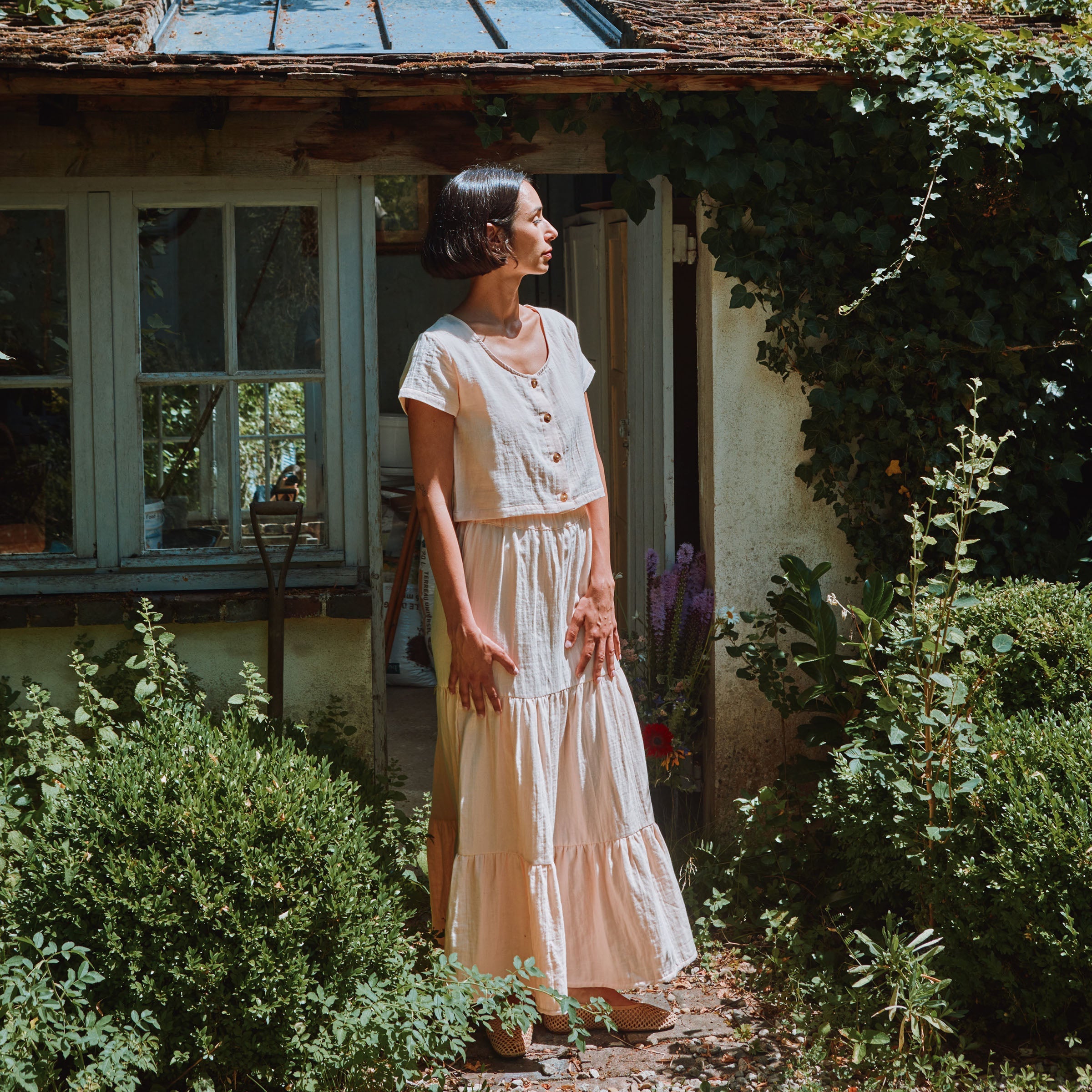 Adult Top Femme Freesia Scallop Shell