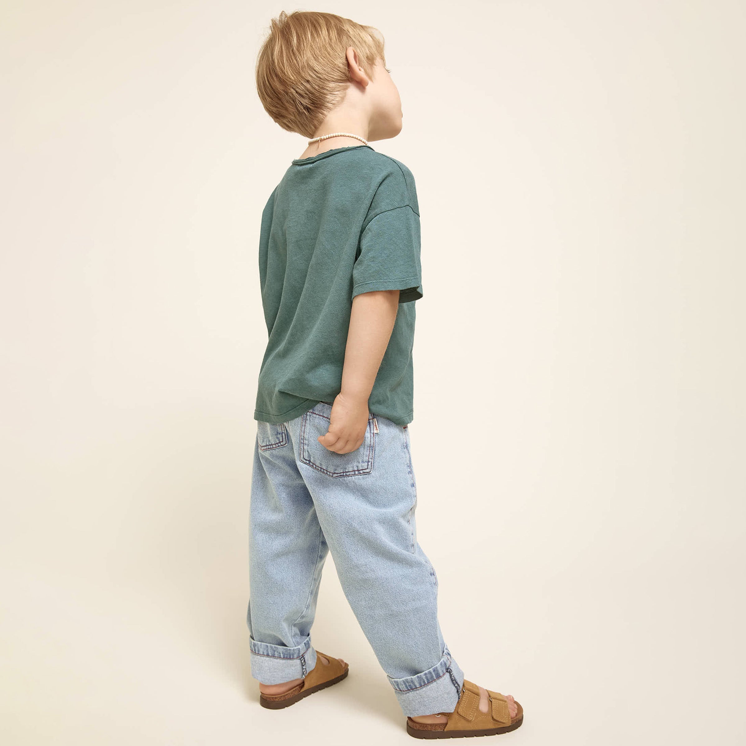 Pantalon Denim Bleach