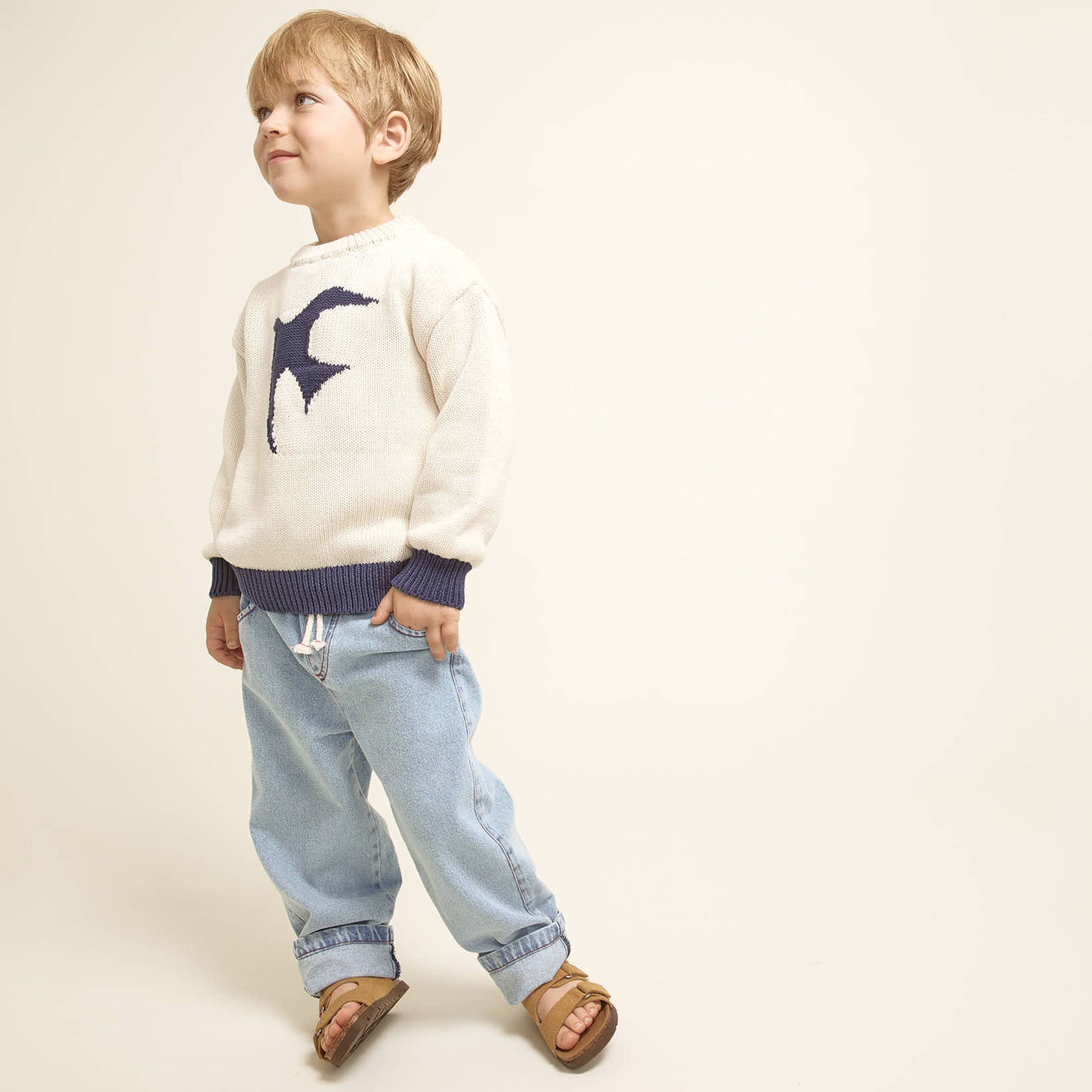 Pantalon Denim Bleach