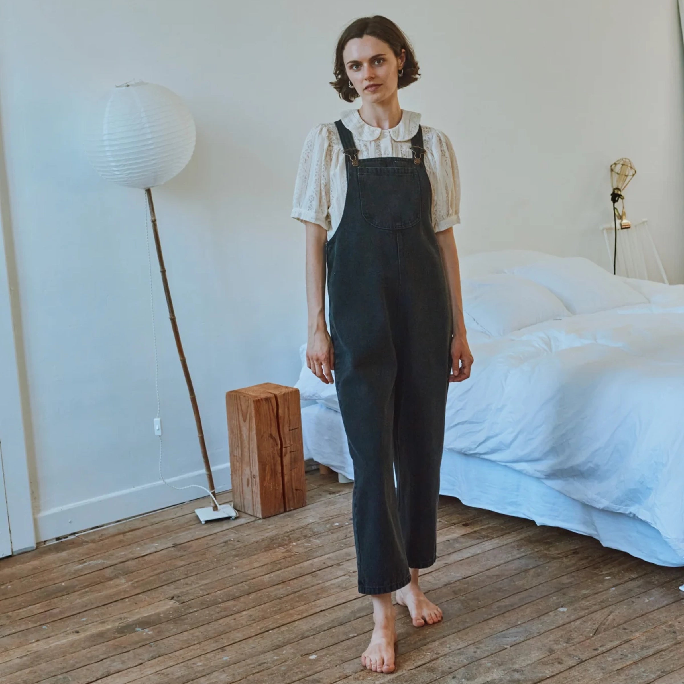 Adulte Chemisier Ambre Ecru