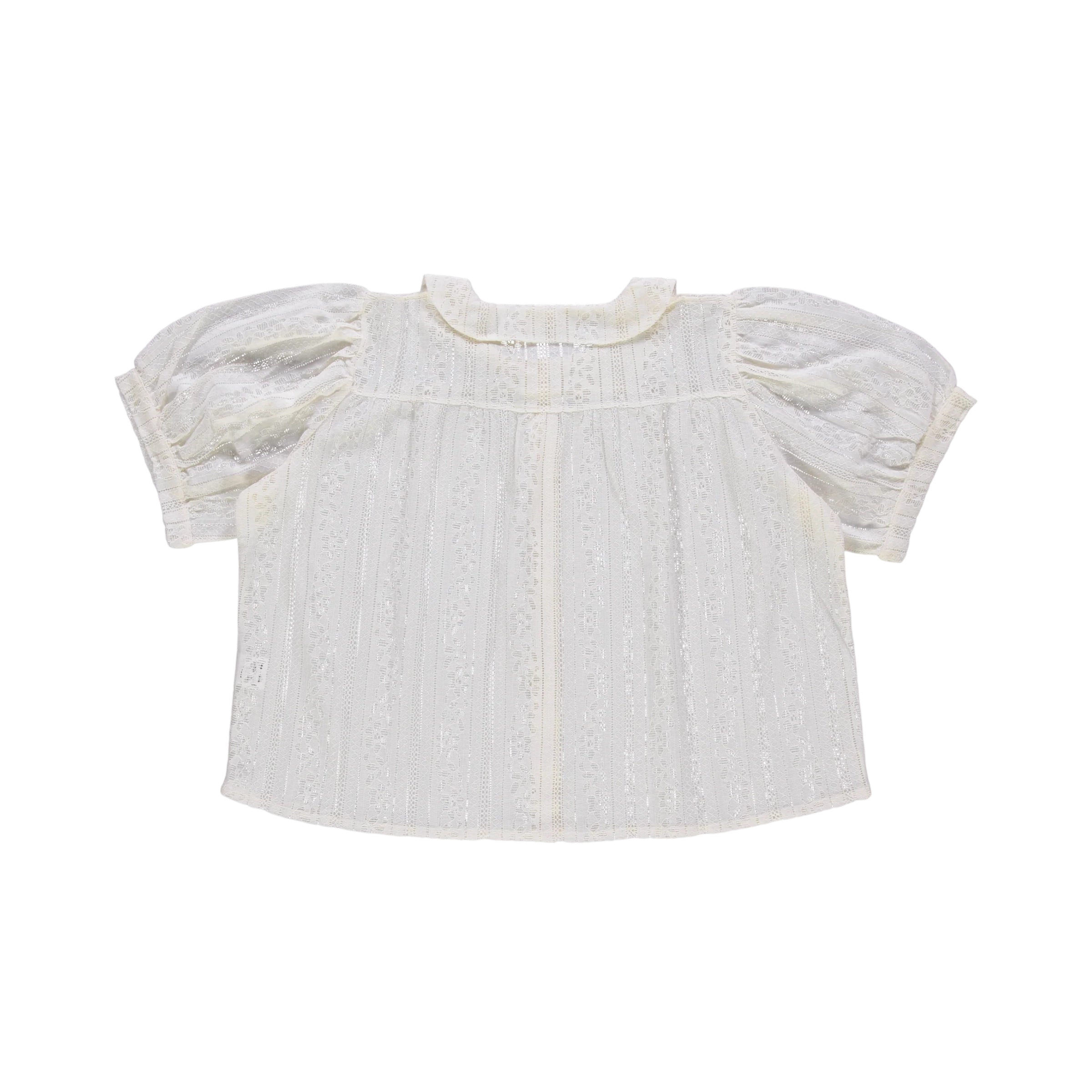 Adult blouse Ambre Dentelle Ecru