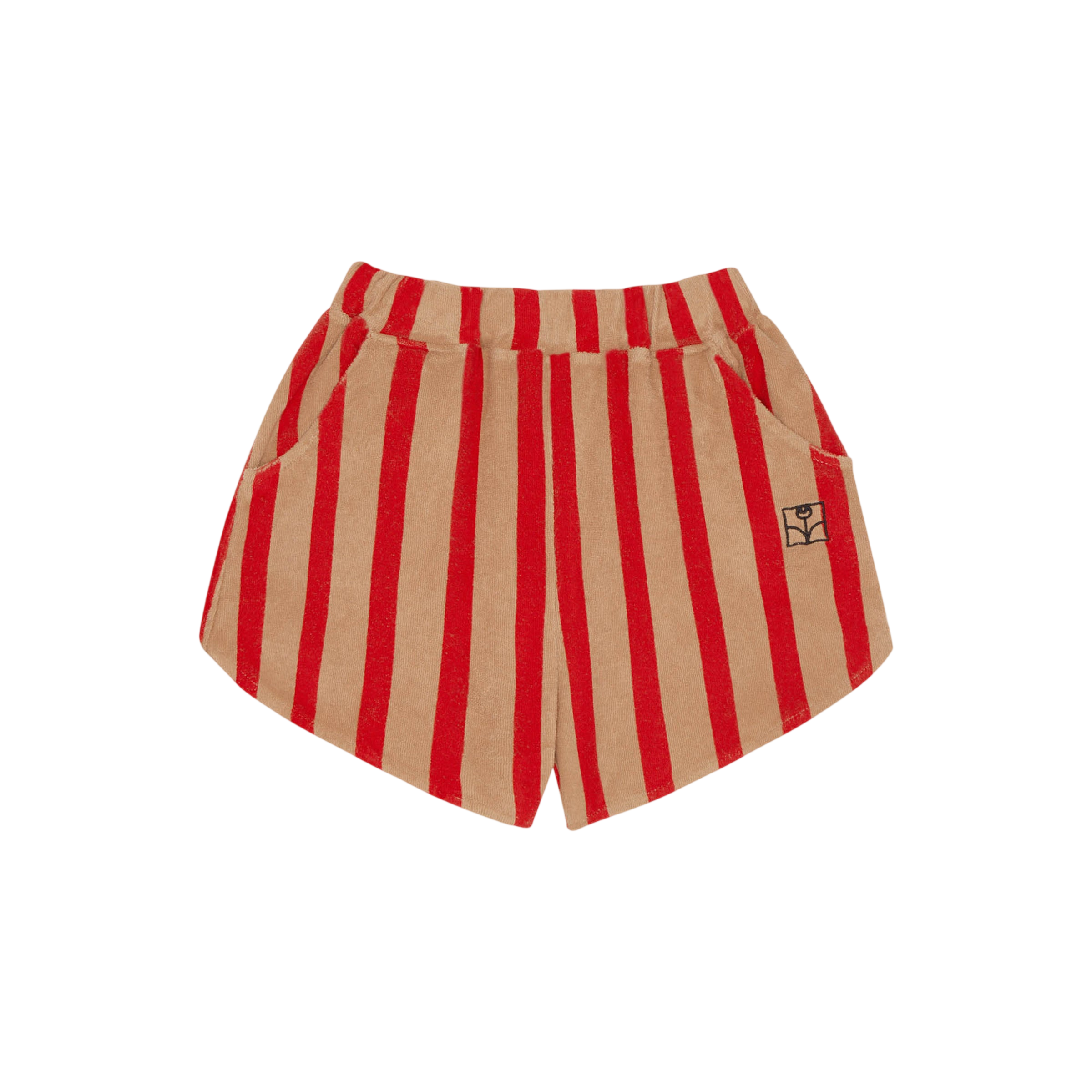 Short Red Stripes Camel