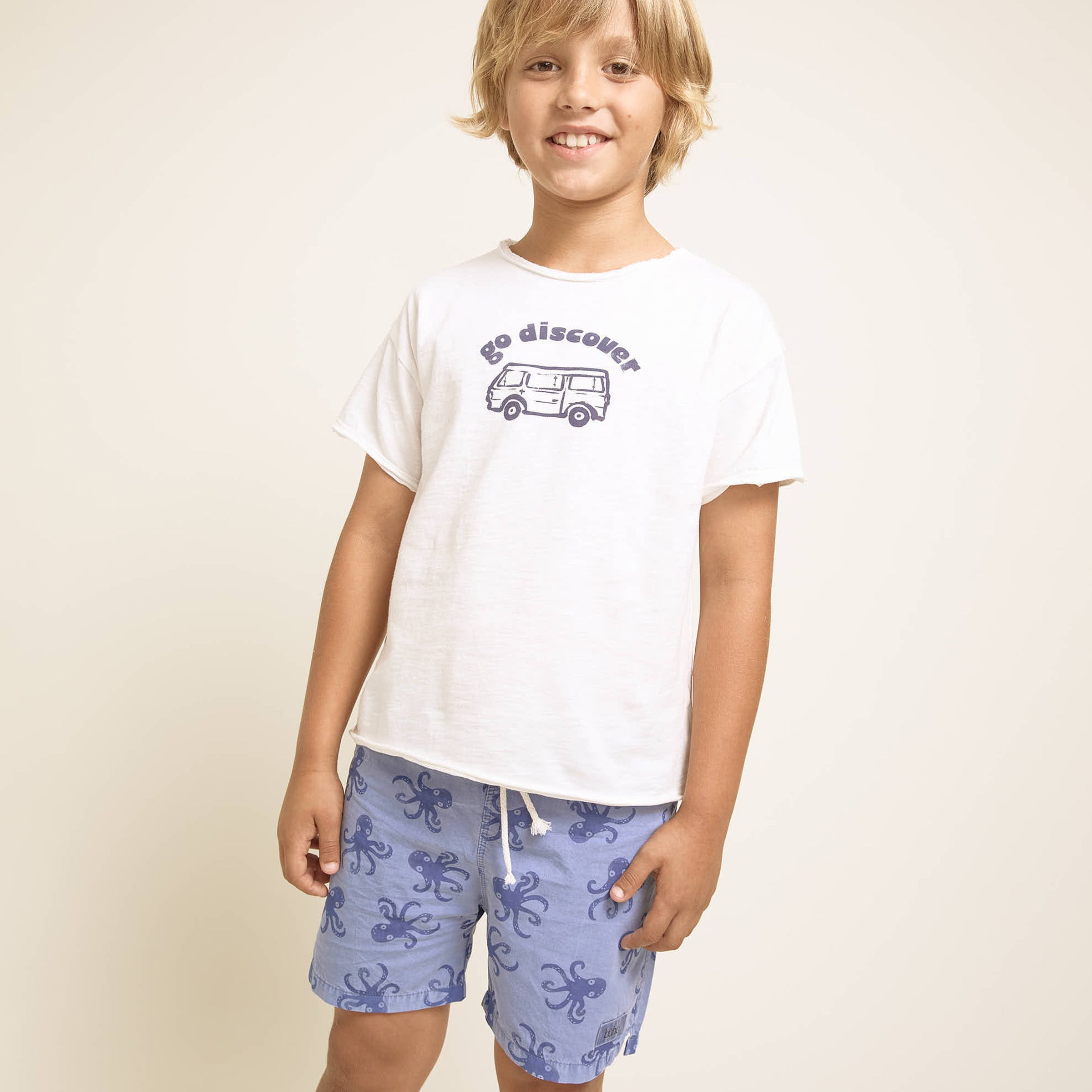Badeshorts Octopus Surf Blue