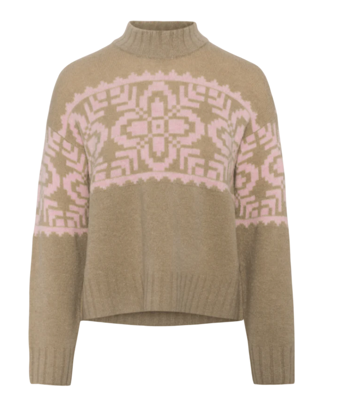 Disa pull en tricot mocha