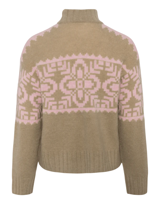 Disa pull en tricot mocha