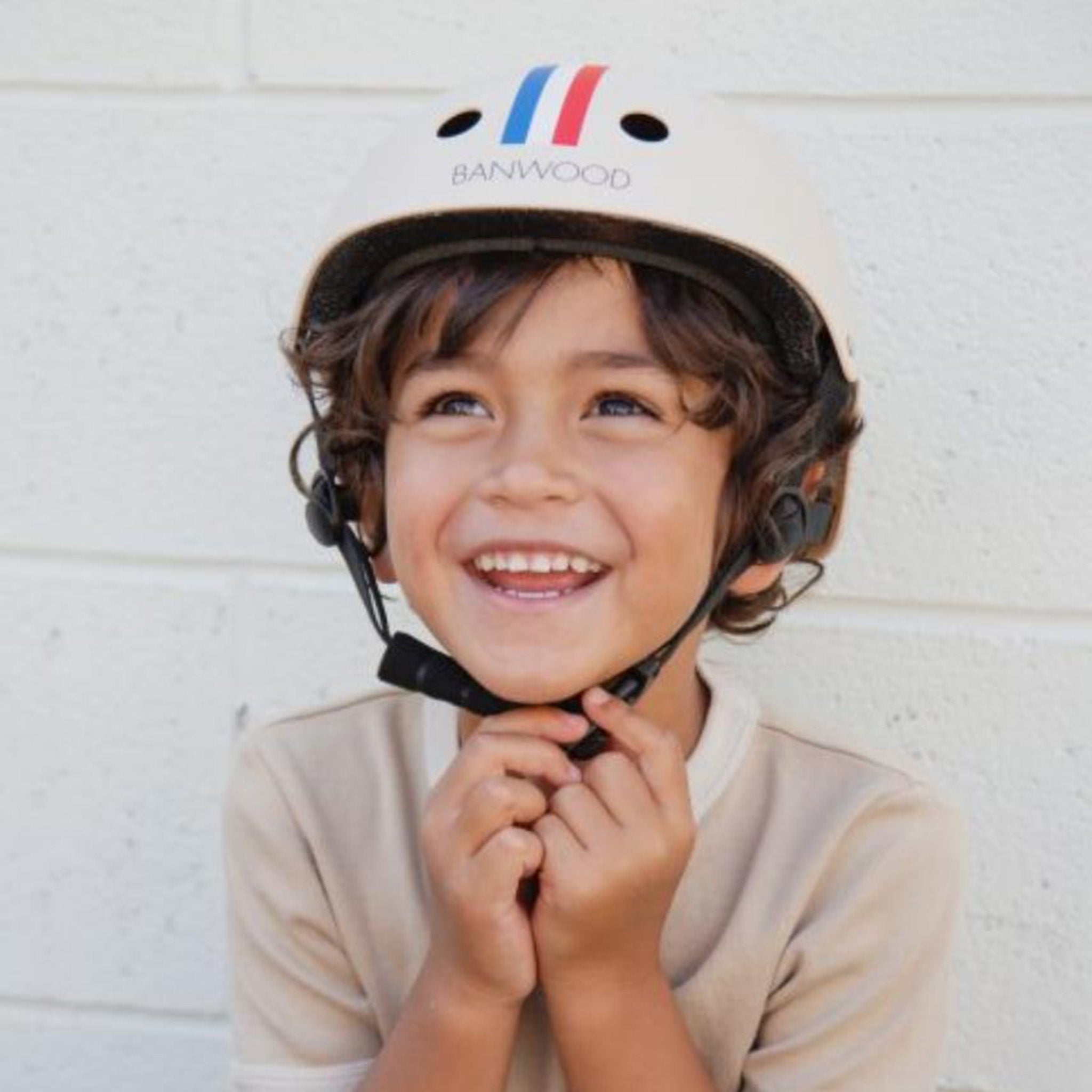 Casque pour enfants Classic Banwood STRIPES