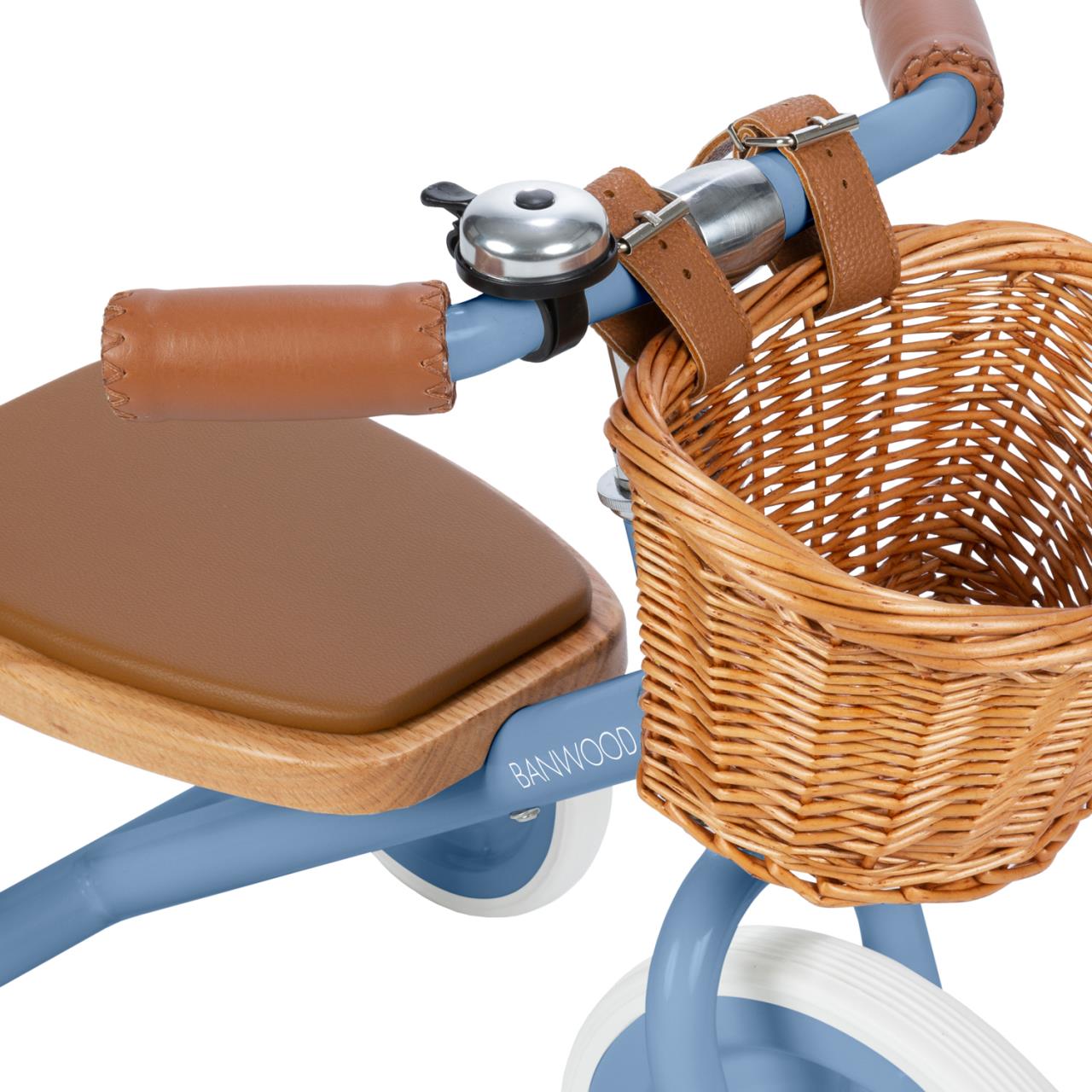 Tricycle Banwood bleu vintage