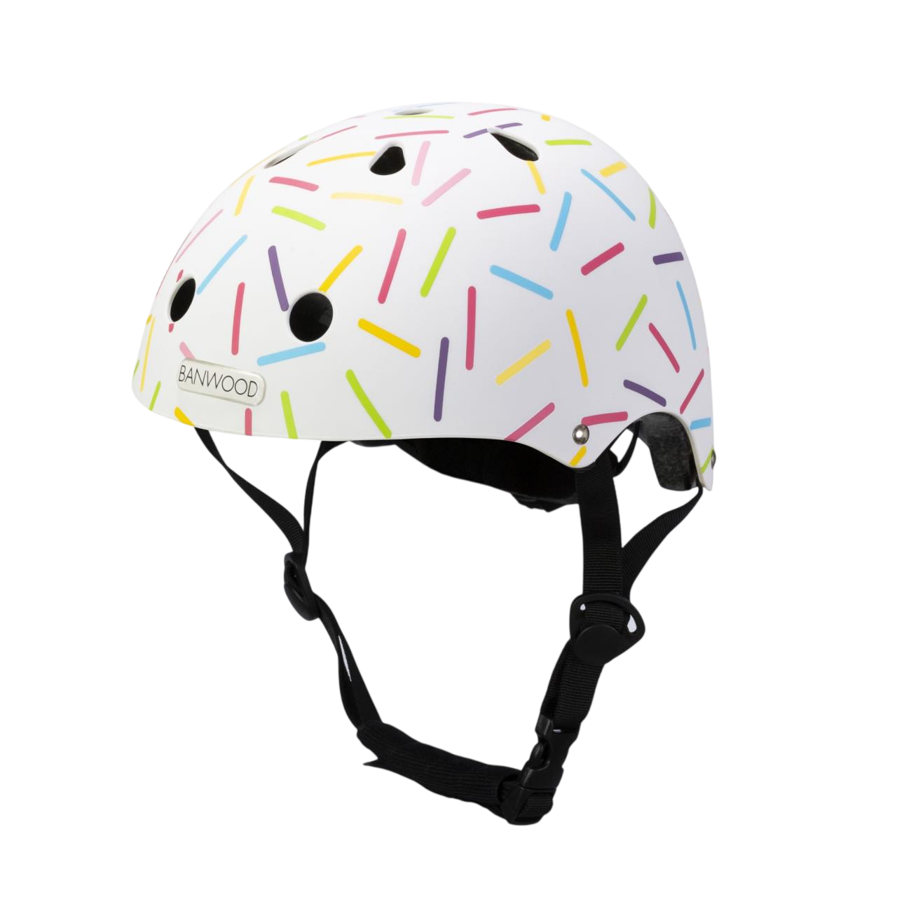 Casque pour enfants Classic Banwood Print MAREST-WHITE