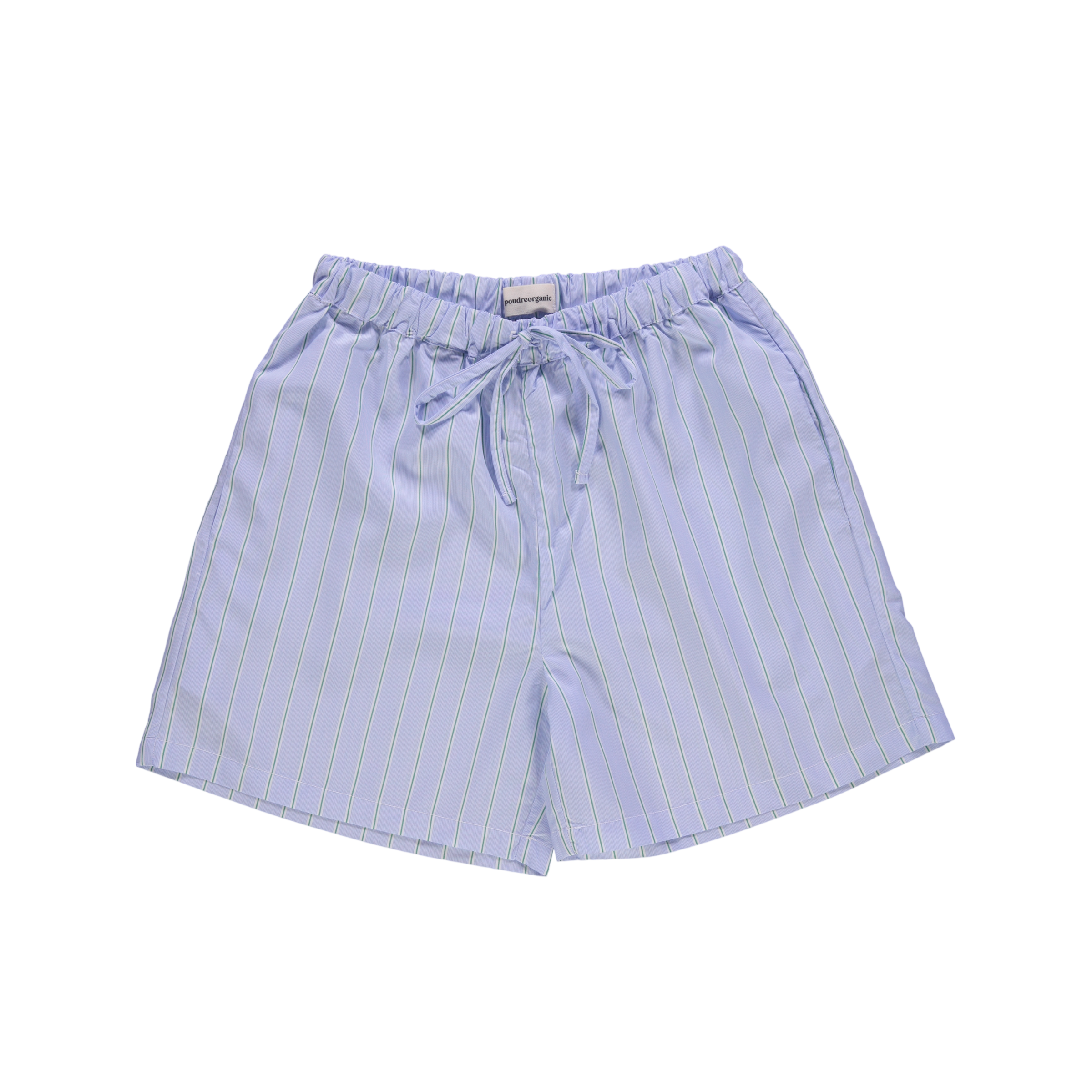 Adult Shorts Gomazio Fine Green Stripes