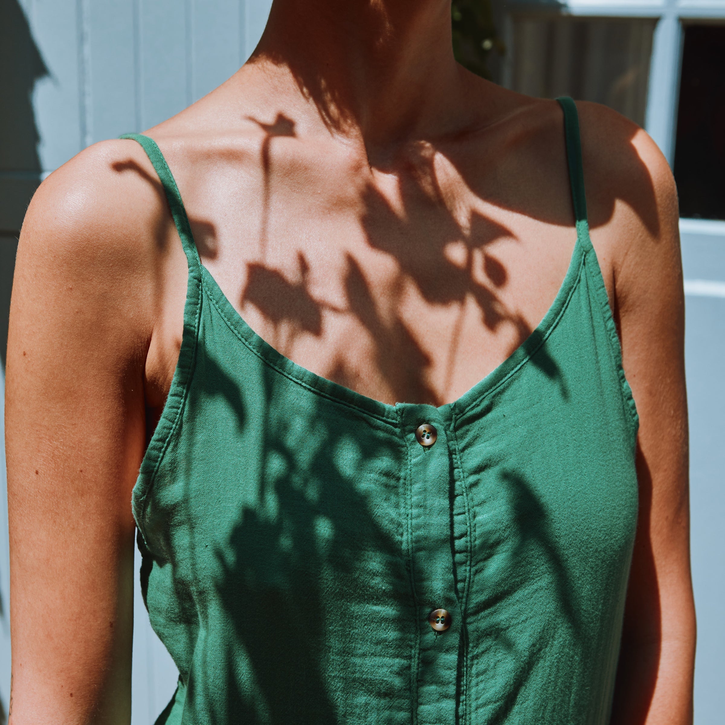 Adult dress Celosie Deep Grass Green