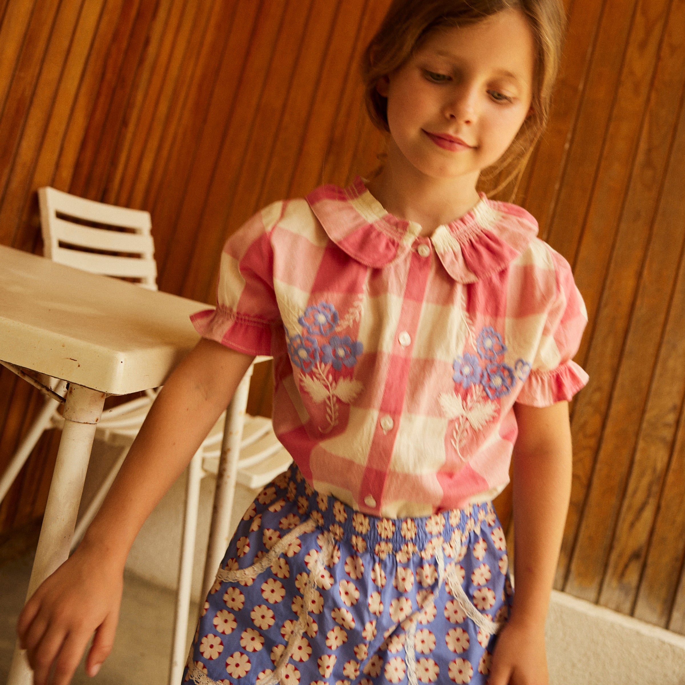 Pants Liseron Pomonette Blue