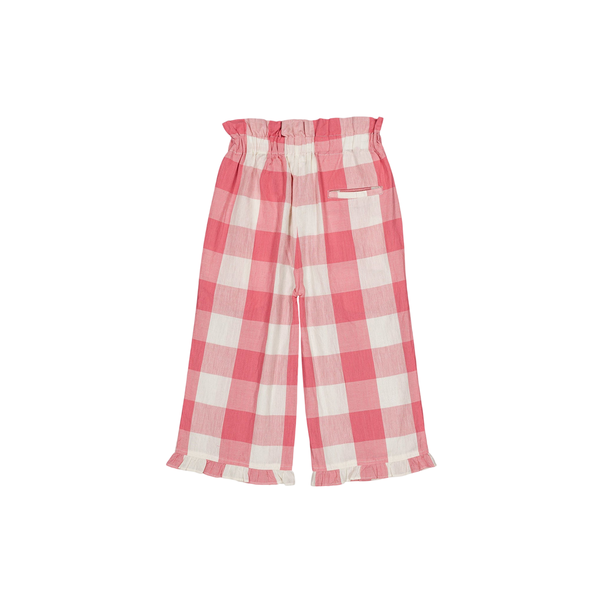 Pantalon Lizzy Check Rose
