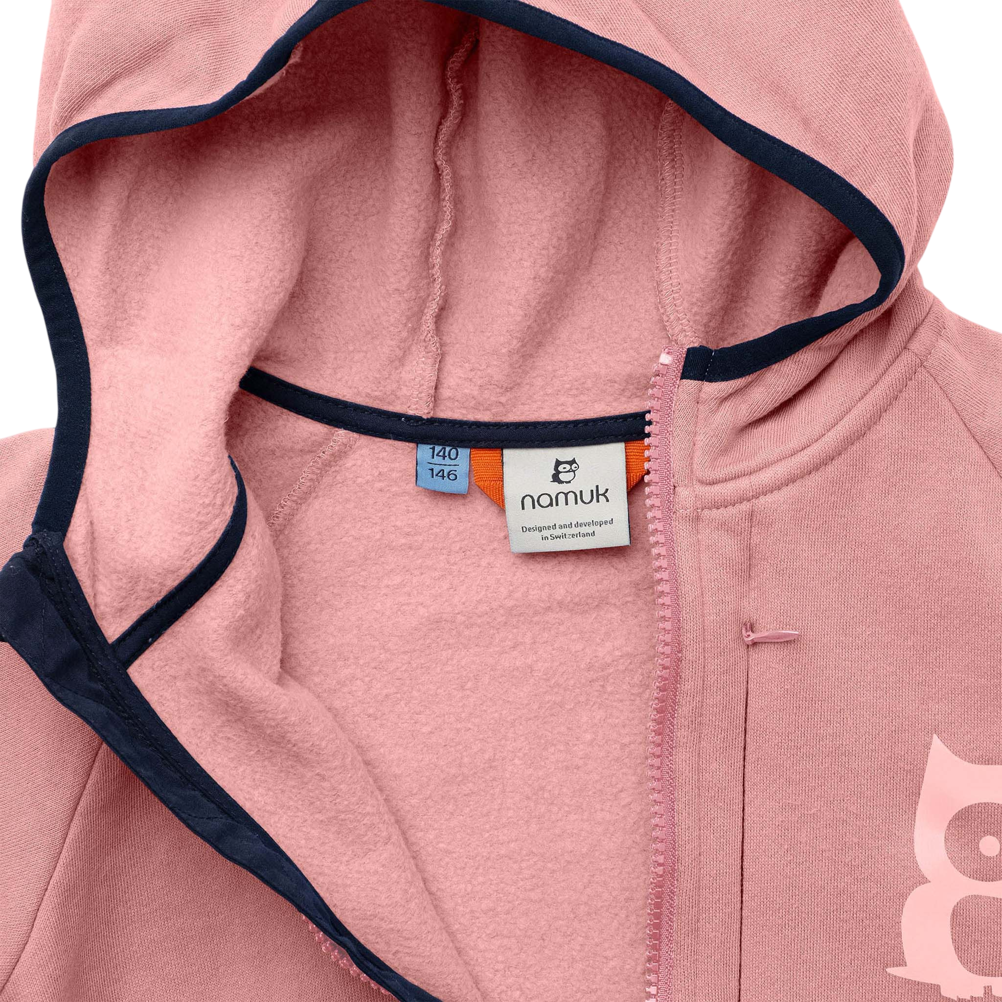 Hoodie Spie Bike Dark rose
