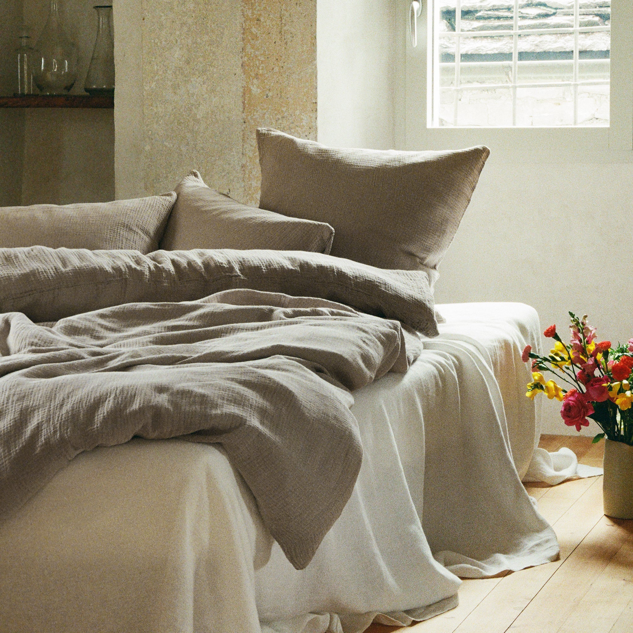 Duvetbezug IBIZA taupe