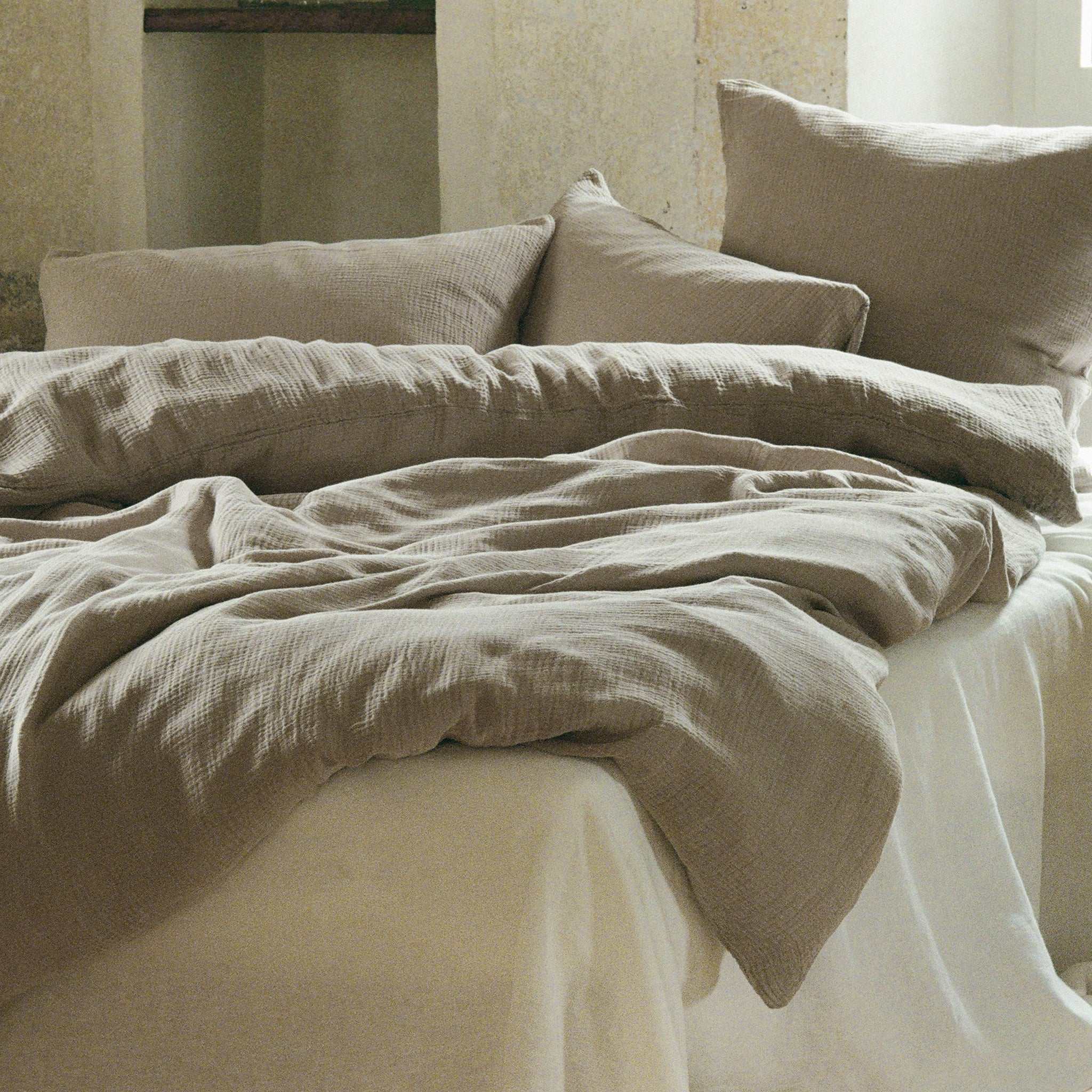 Duvetbezug IBIZA taupe