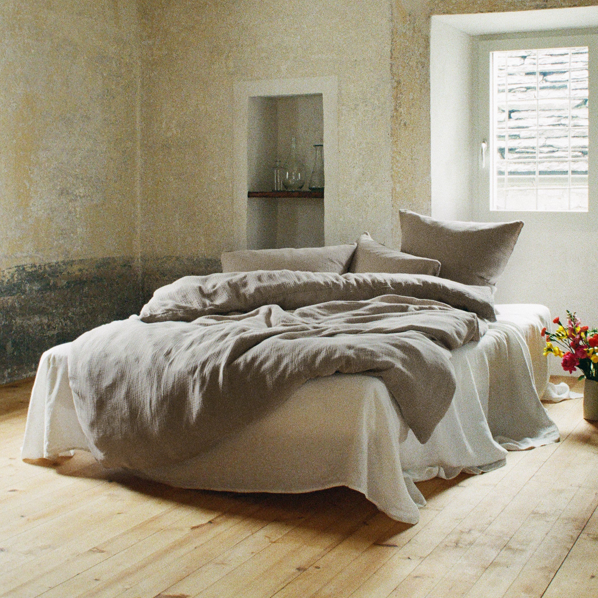 Duvetbezug IBIZA taupe