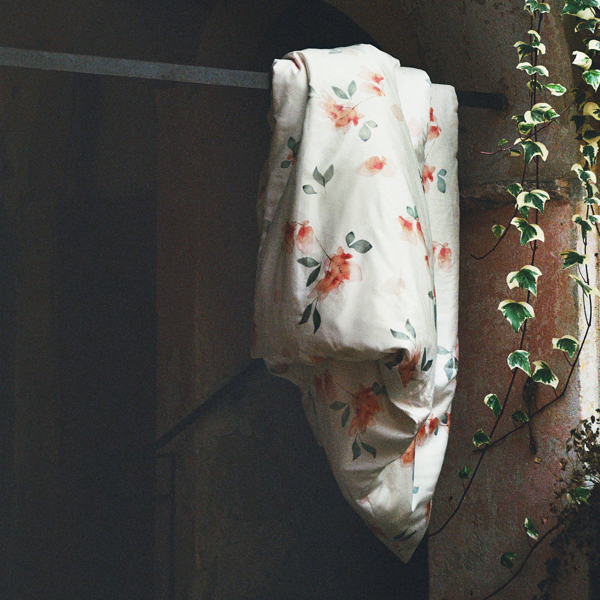 Duvetbezug RASA white/apricot