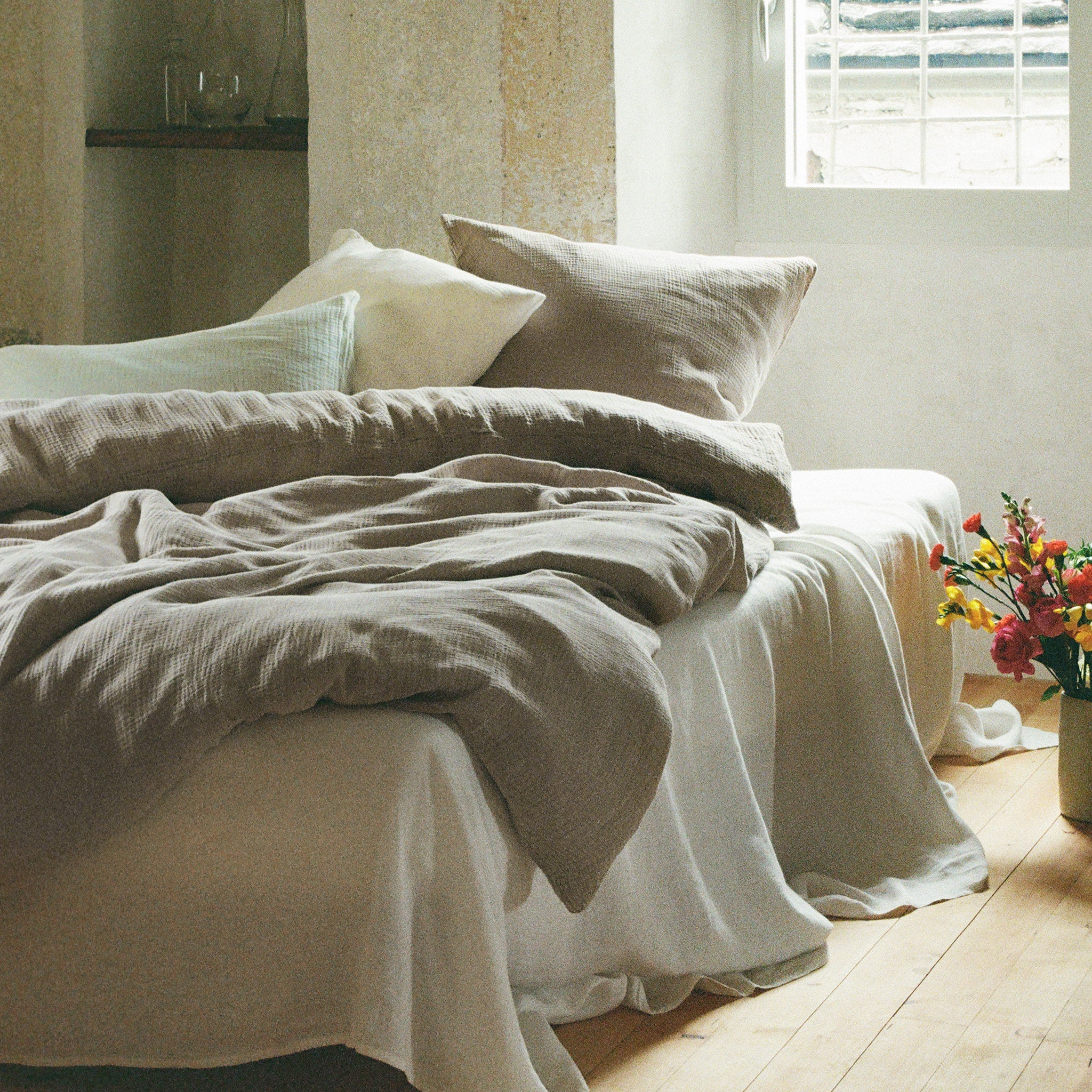 Kissesnbezug IBIZA taupe