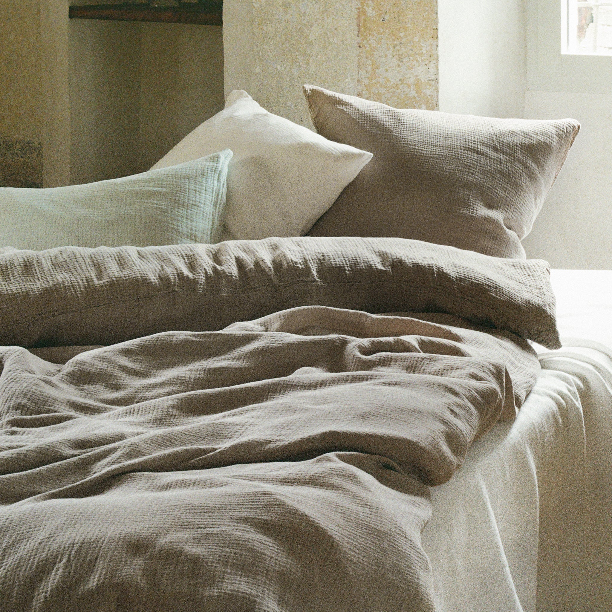 Kissesnbezug IBIZA taupe