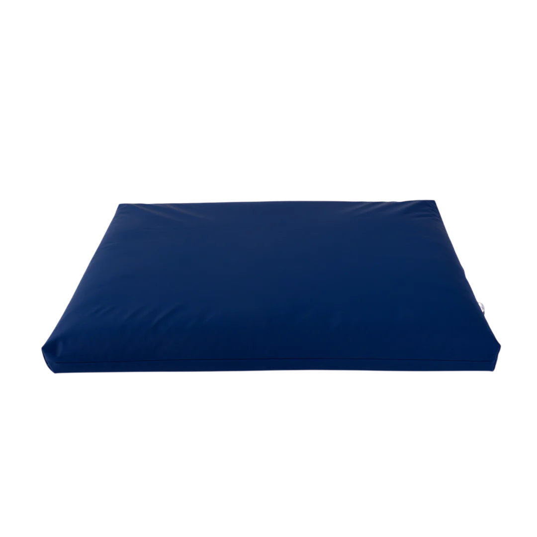 Wickeltischauflage mit Hirsespreu blau