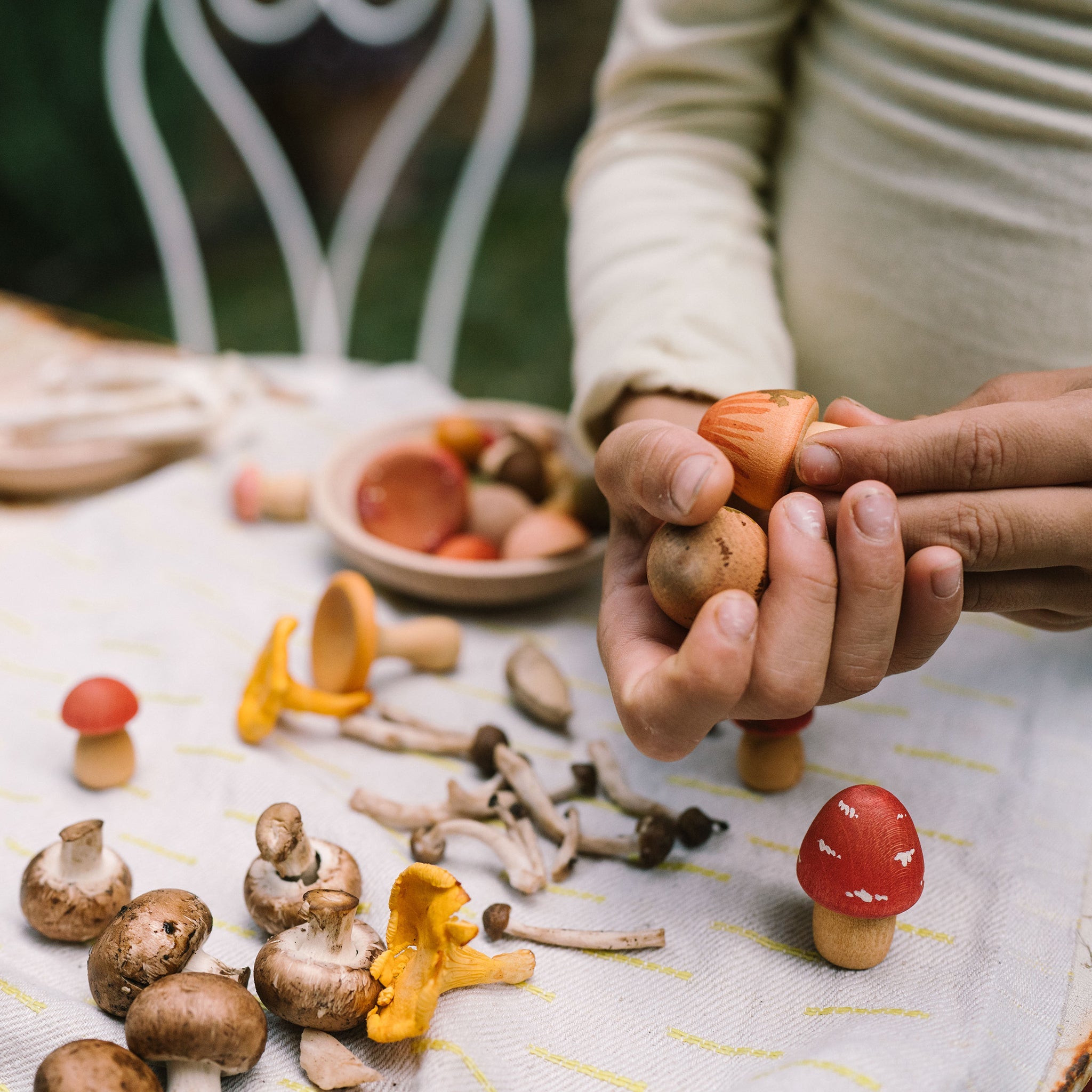 Champignons en bois Grapat